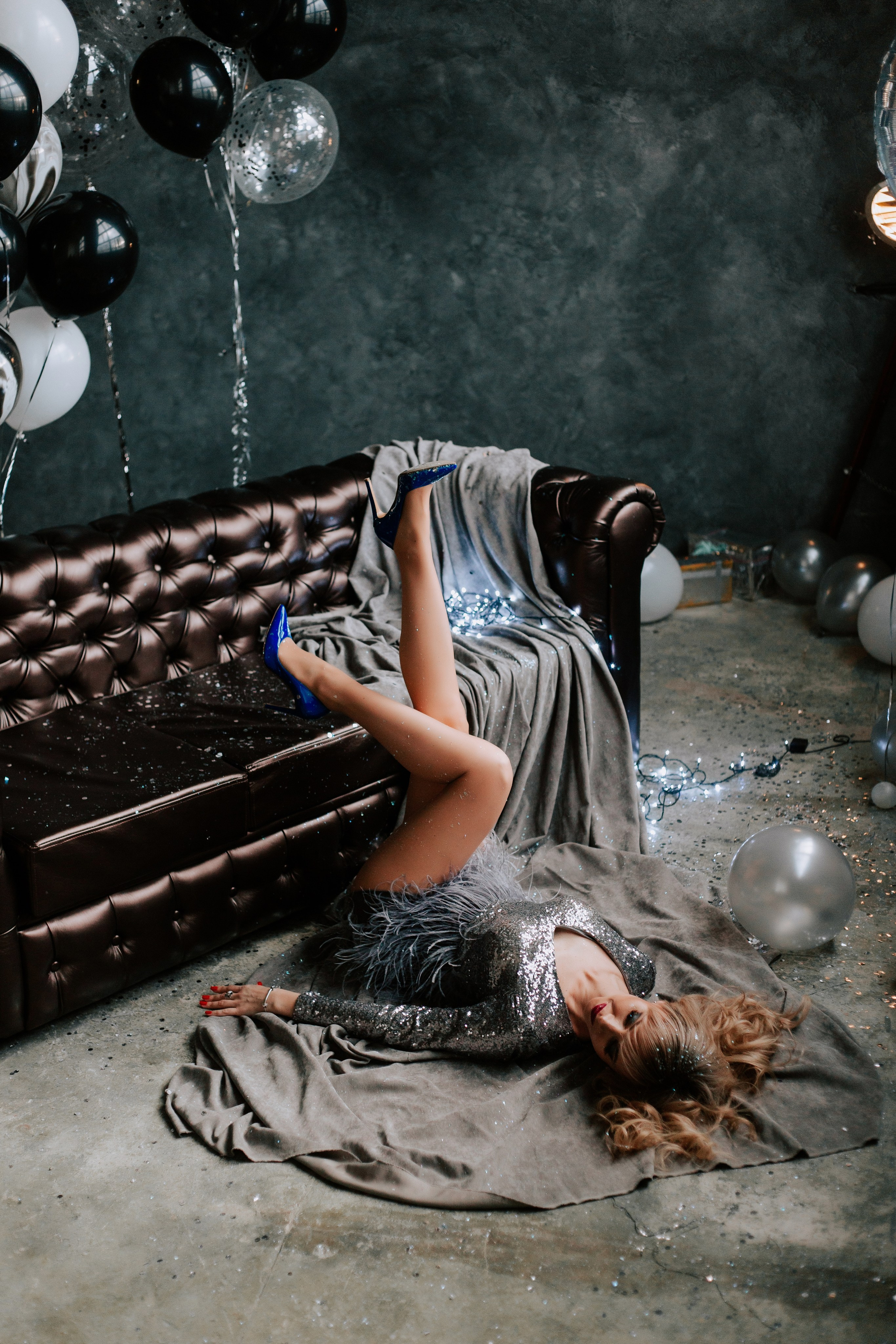 Новогодняя фотосесси «Серебро». Выпускные альбомы Натальи Бутко: Новороссийск, Анапа, Геленджик