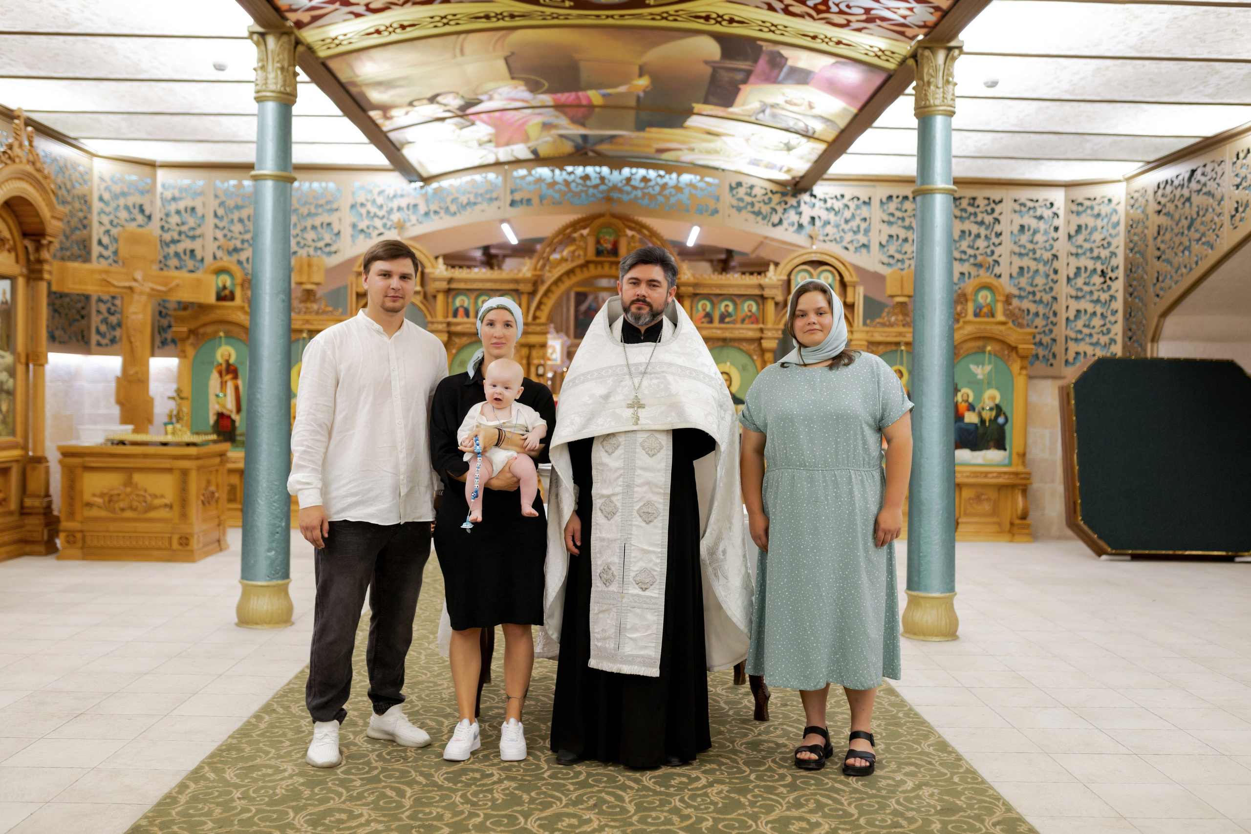 Таинство Крещения Мирона. Свадебный и Семейный Фотограф в Краснодаре