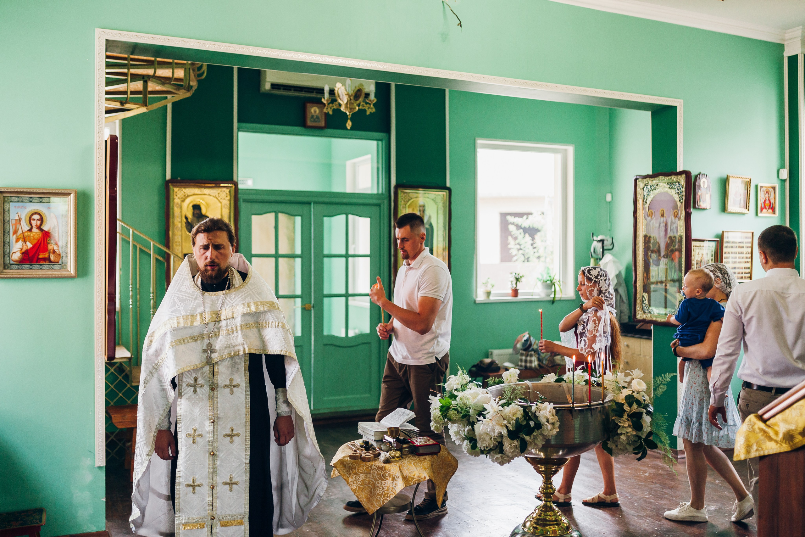 Крещение. Фотограф Денис Денисов
