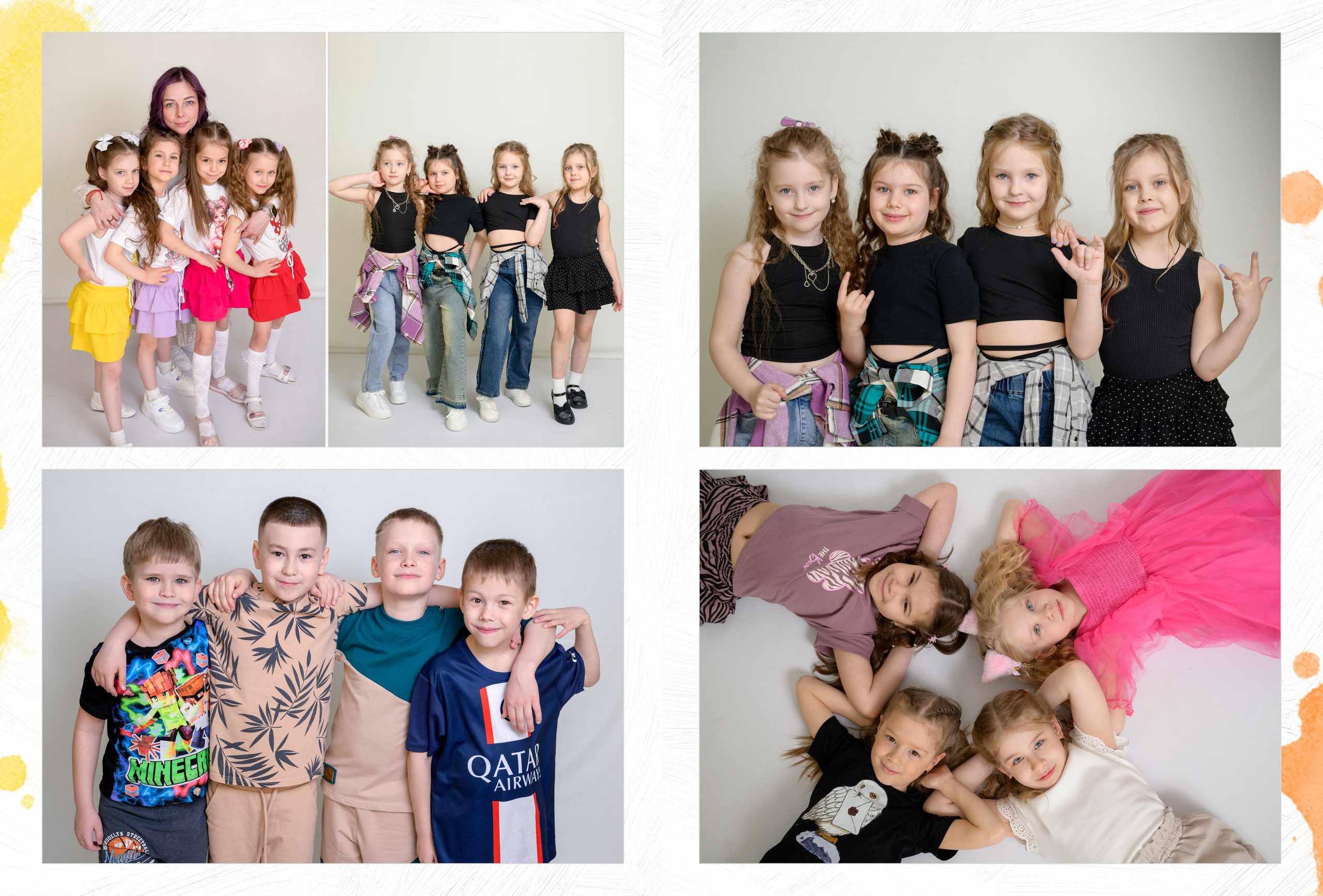 Д/с№ 3к3 группа «Фантазёры» (индивидуальный дизайн) + рисунки детей. Фотограф новорожденных, семейный детский в Тюмени Татьяна Морозова