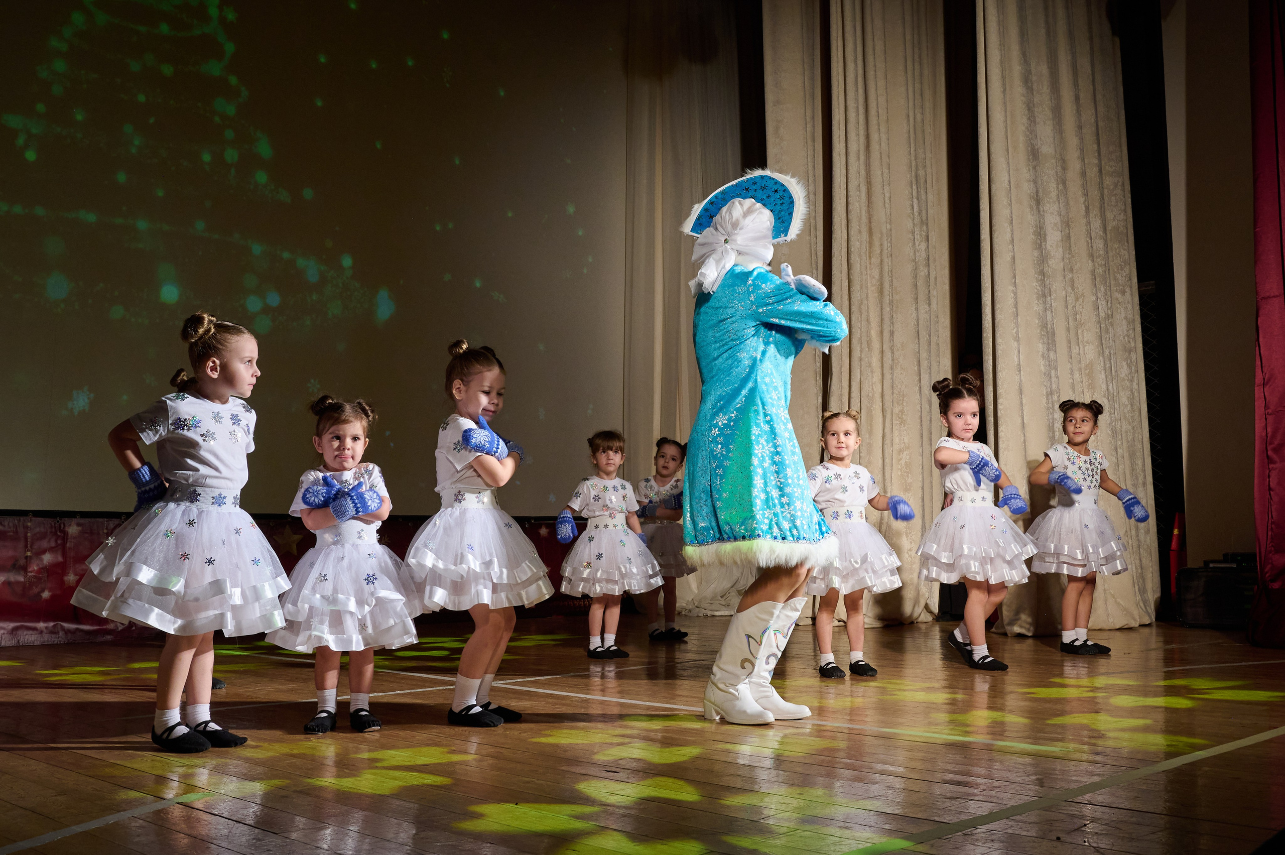 Новогодний концерт. Жизнь курорта Кабардинка в фотографиях