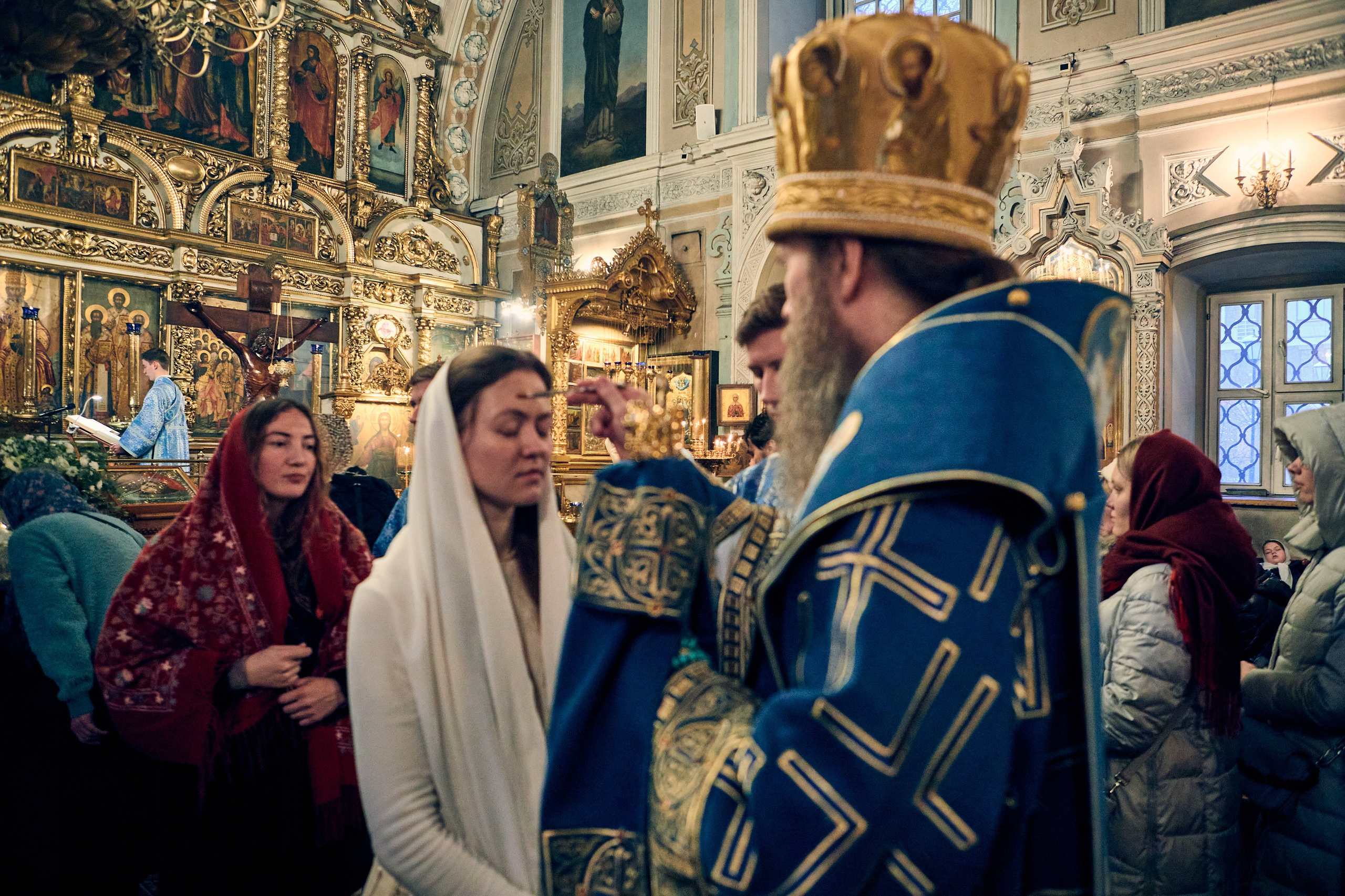 Всенощная на Благовещение Пресвятой Богородицы. DMITRY MOISEENKO — фотограф, художник, топ-стилист