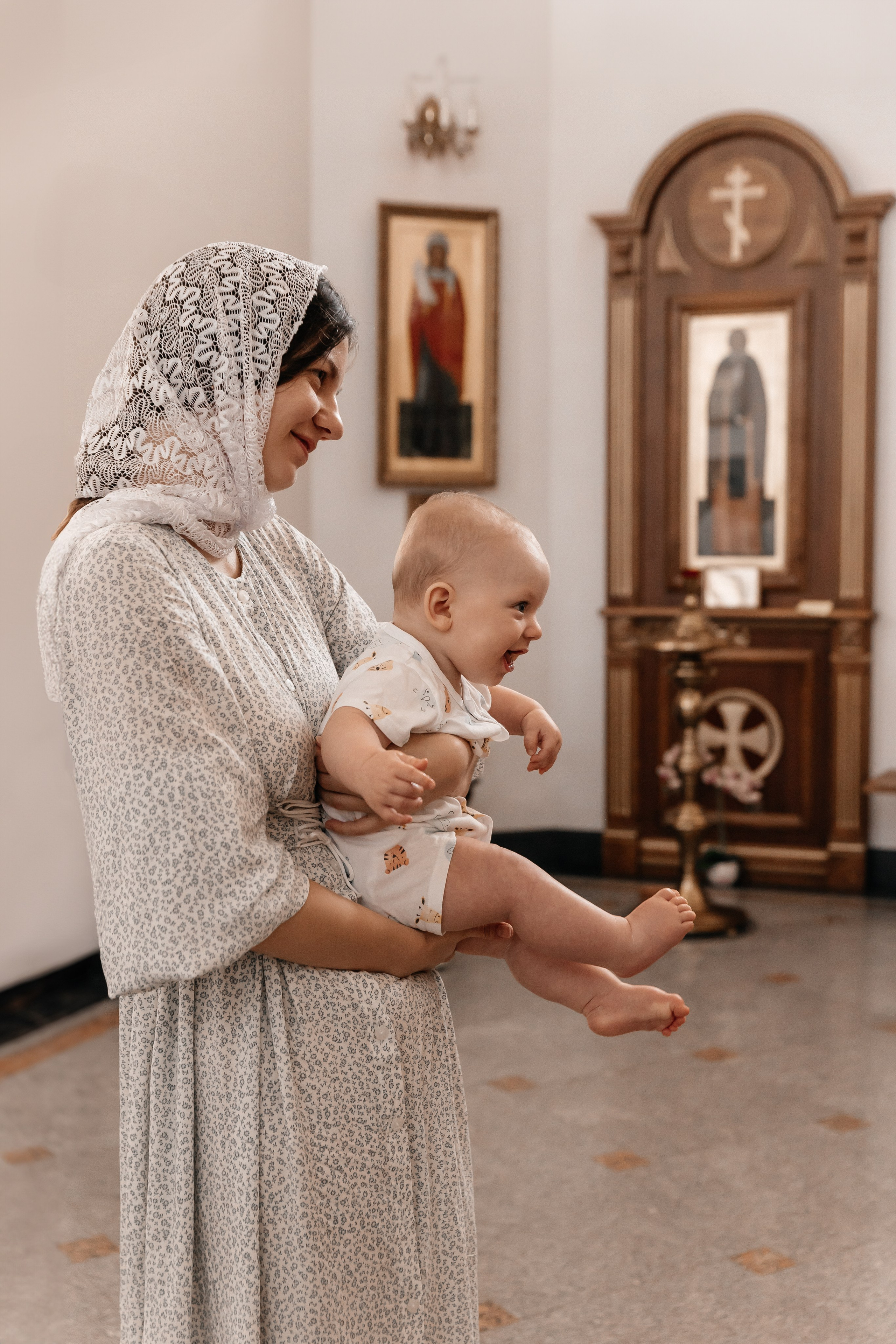 Крещение Роберта. Семейный фотограф Минск Усова Ольга