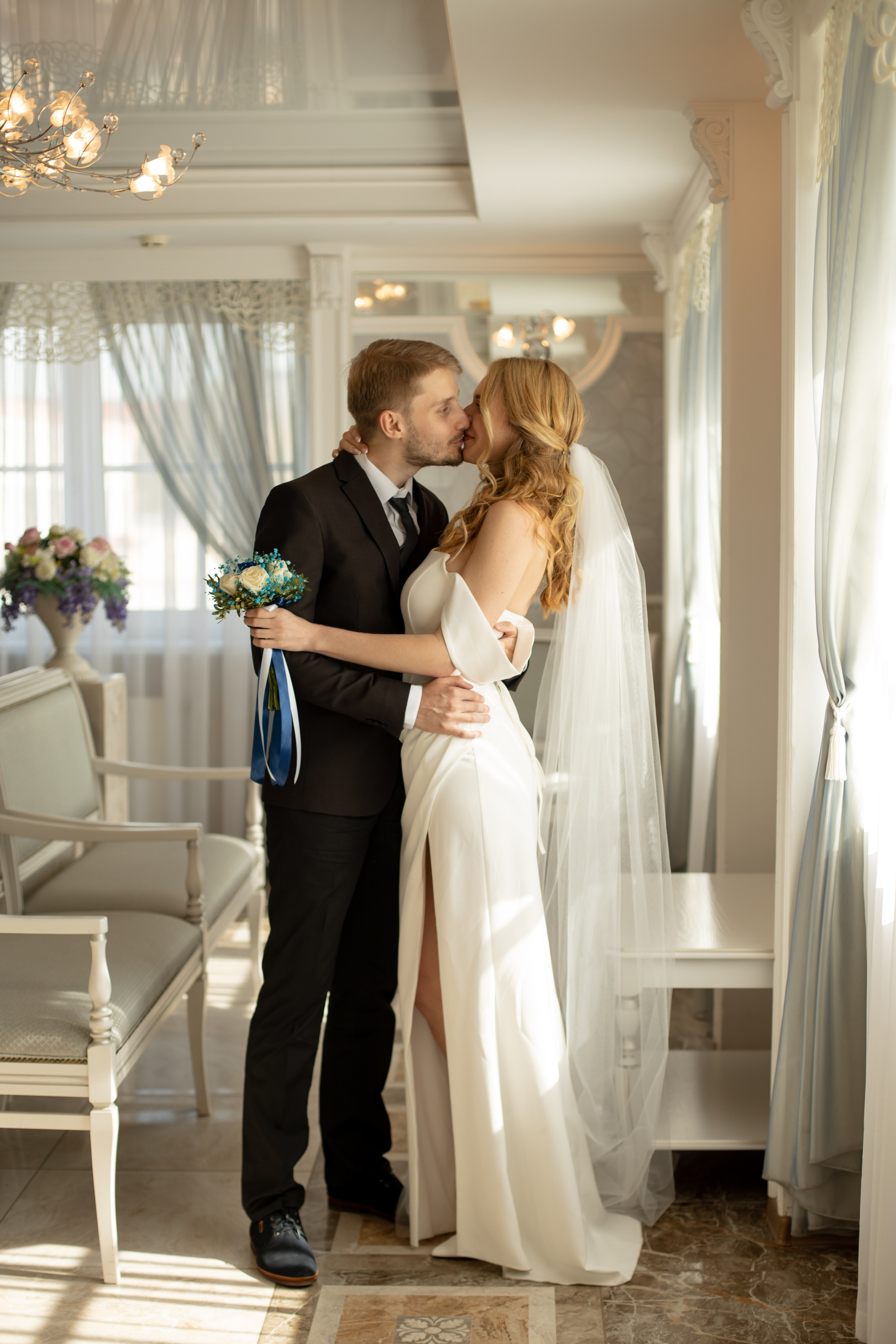 Петергоф / ЗАГС + прогулка. Свадебный и семейный фотограф в Москве Диана Левченко