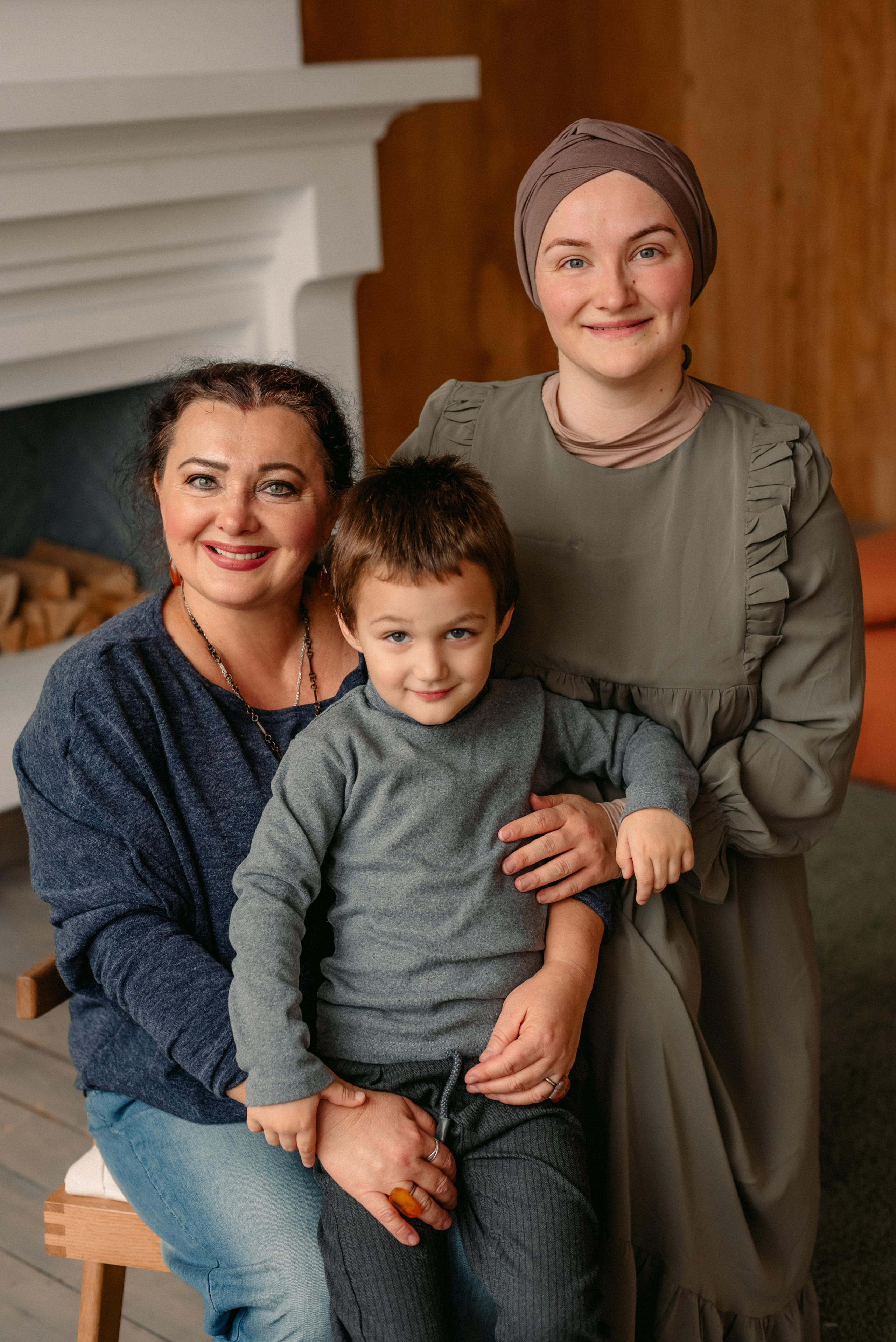 Фотосессия большой семьи. Фотограф Юлия Кондратьева