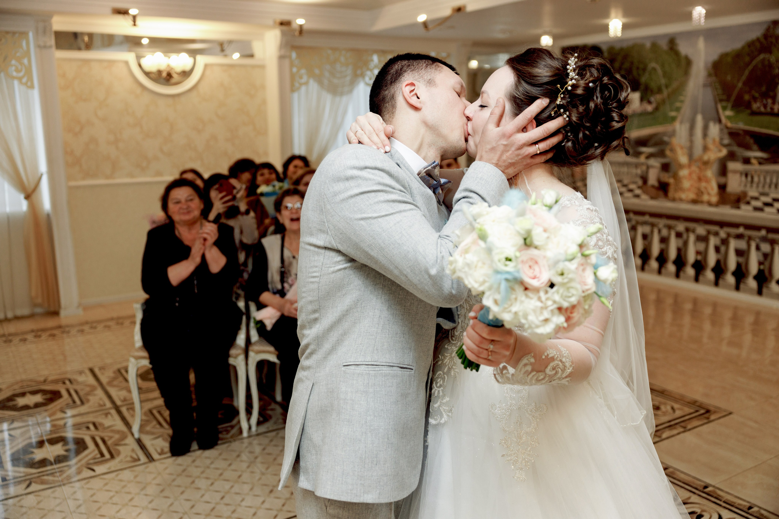 Зимняя свадьба Петергоф. Фотограф в Санкт-Петербурге Знаменская Ирина