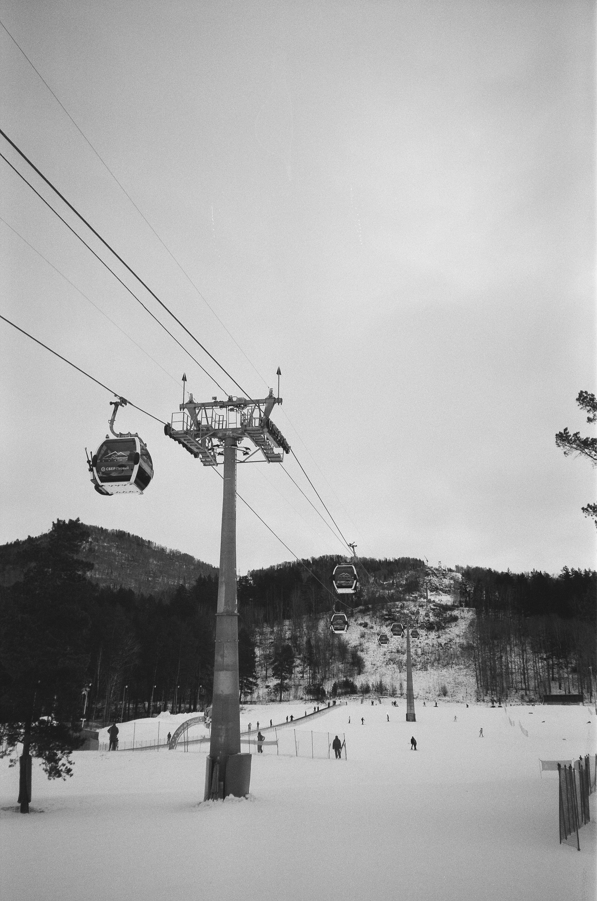 Горный курорт Манжерок в Новый Год. Фотограф-документалист Мария Осокина