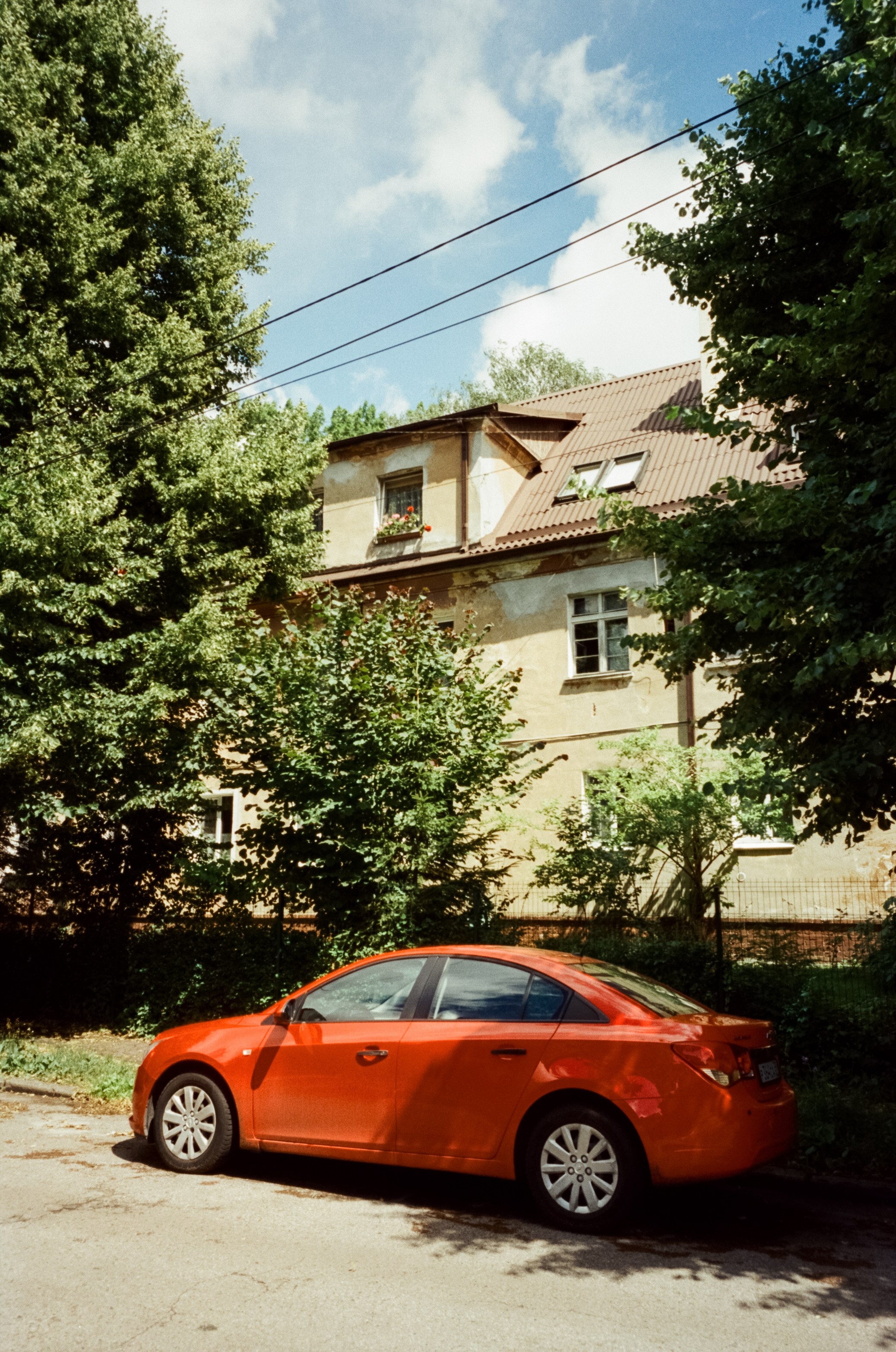 Район Амалиенау и кафе Amalienau Breakfast в Калининграде. Фотограф-документалист Мария Осокина