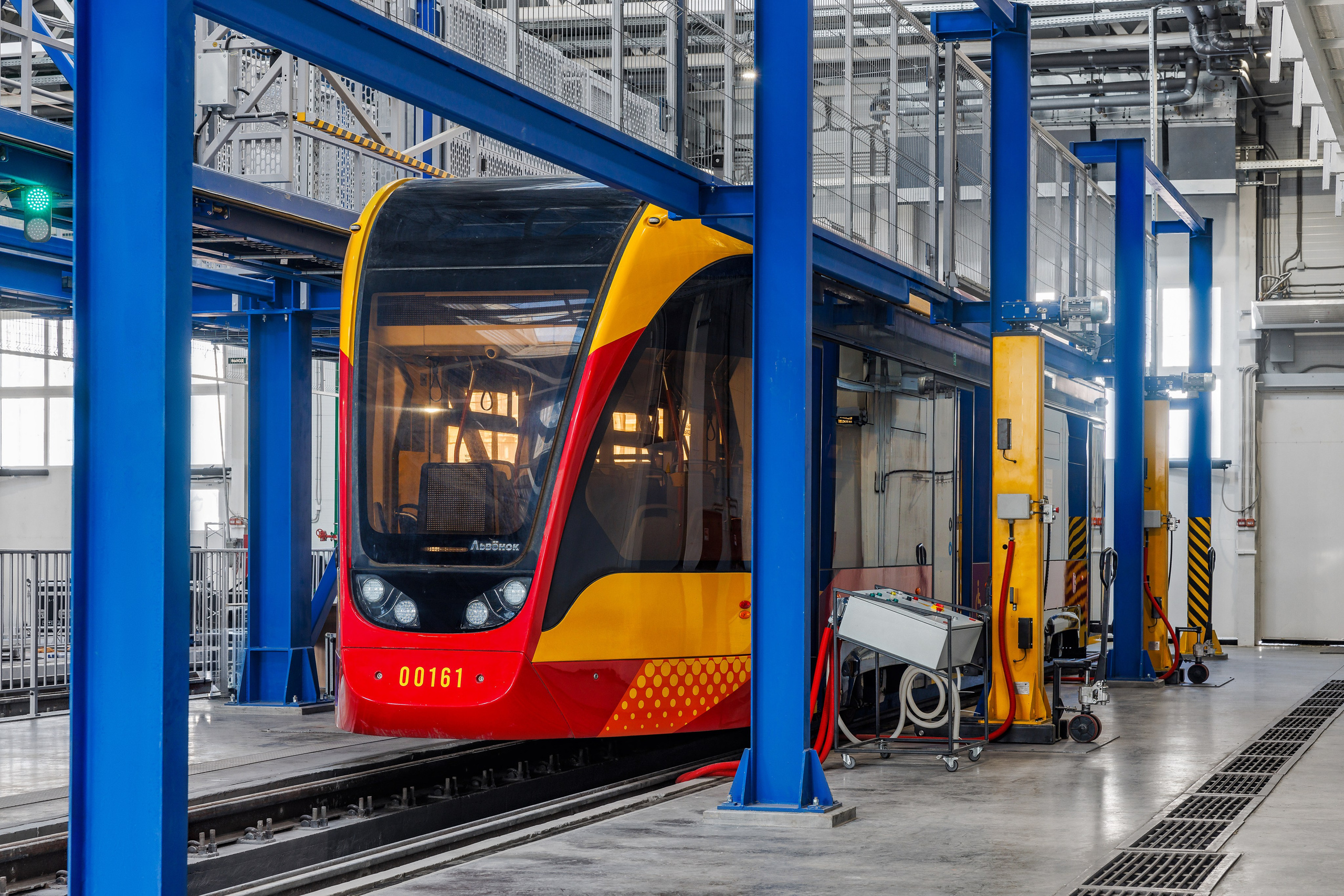 Трамвайное депо. Фотограф Виталий Хайлов, Екатеринбург