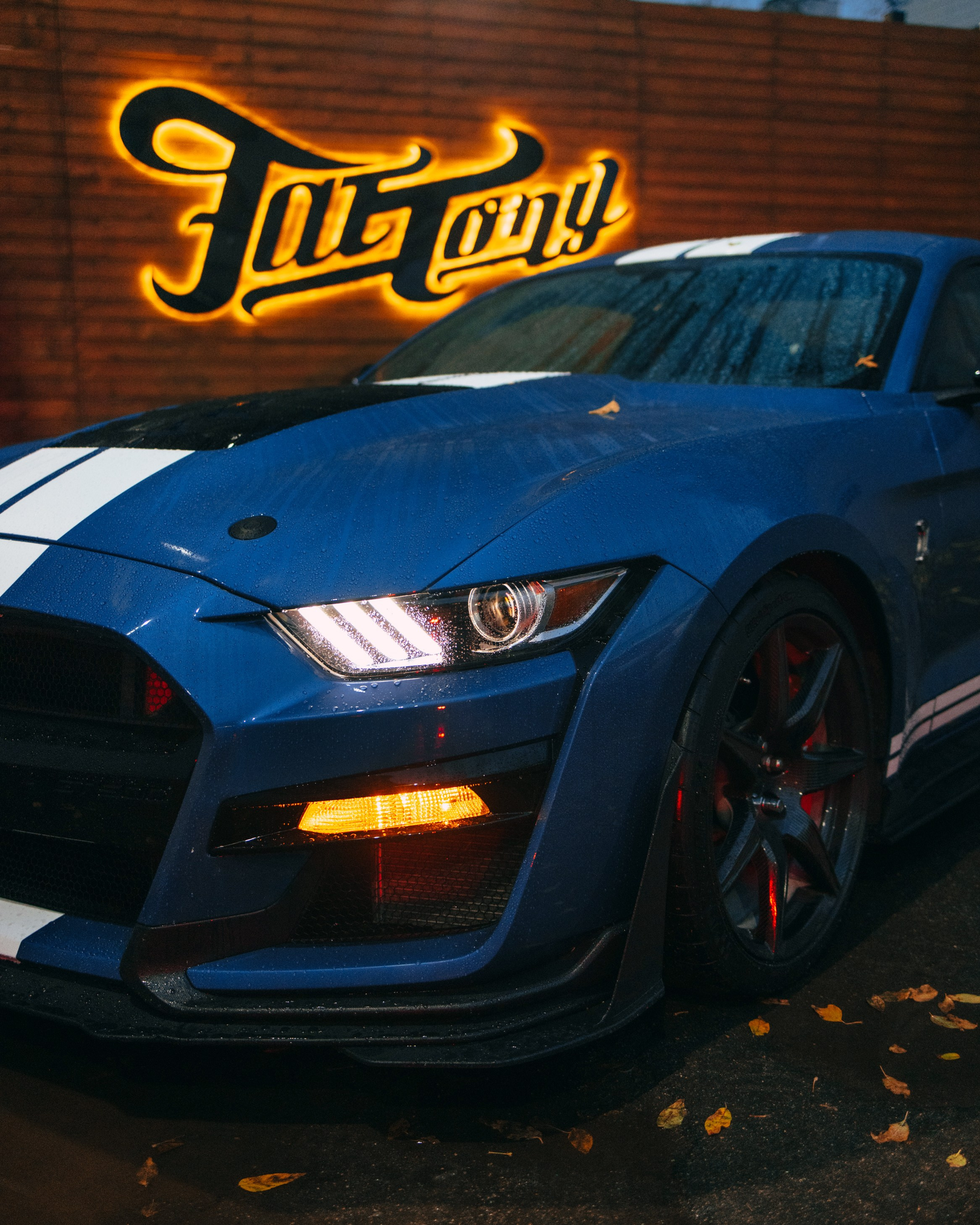 Ford Mustang GT500. DeLorein