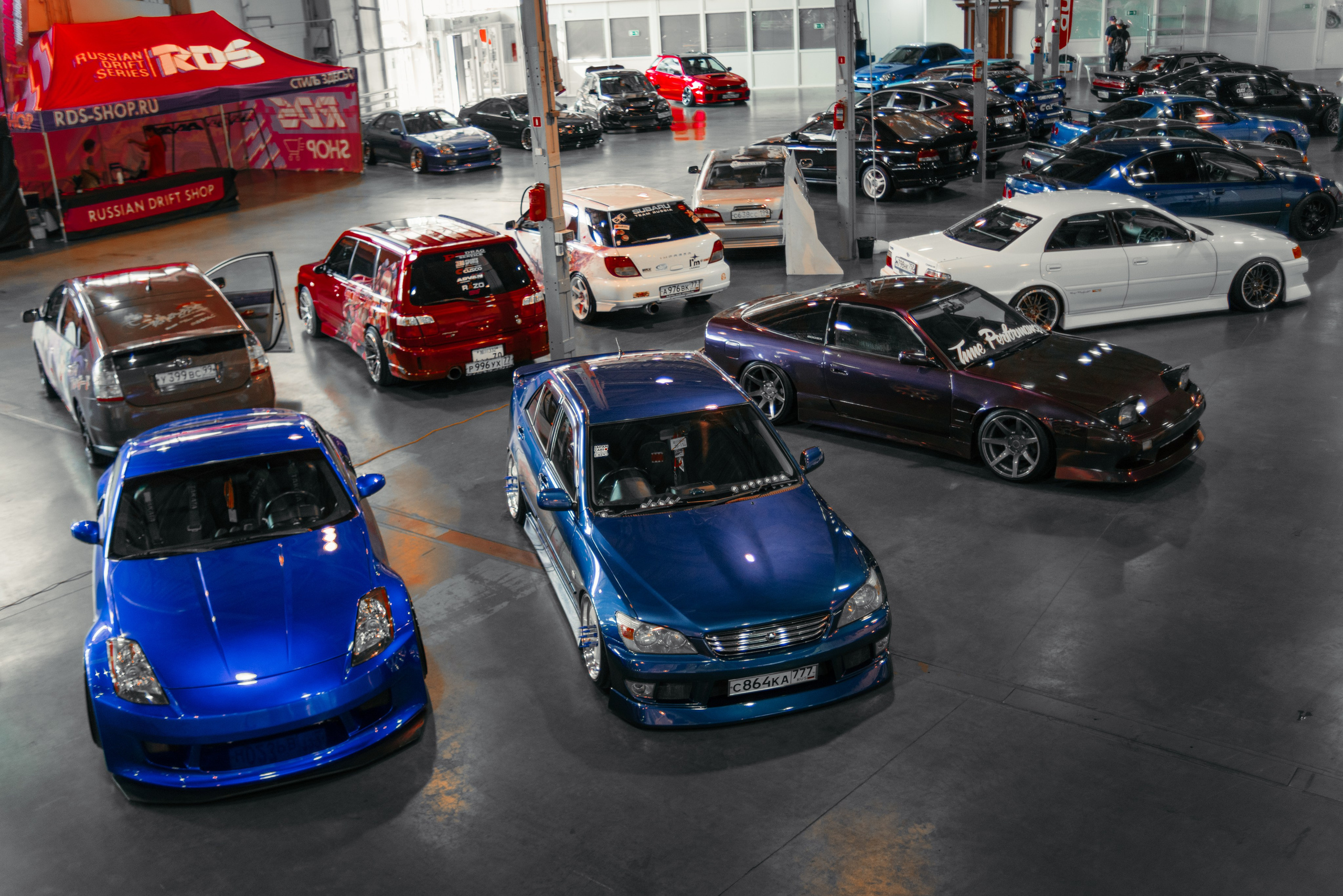 Автомероприятия в парке Сокольники. DeLorein