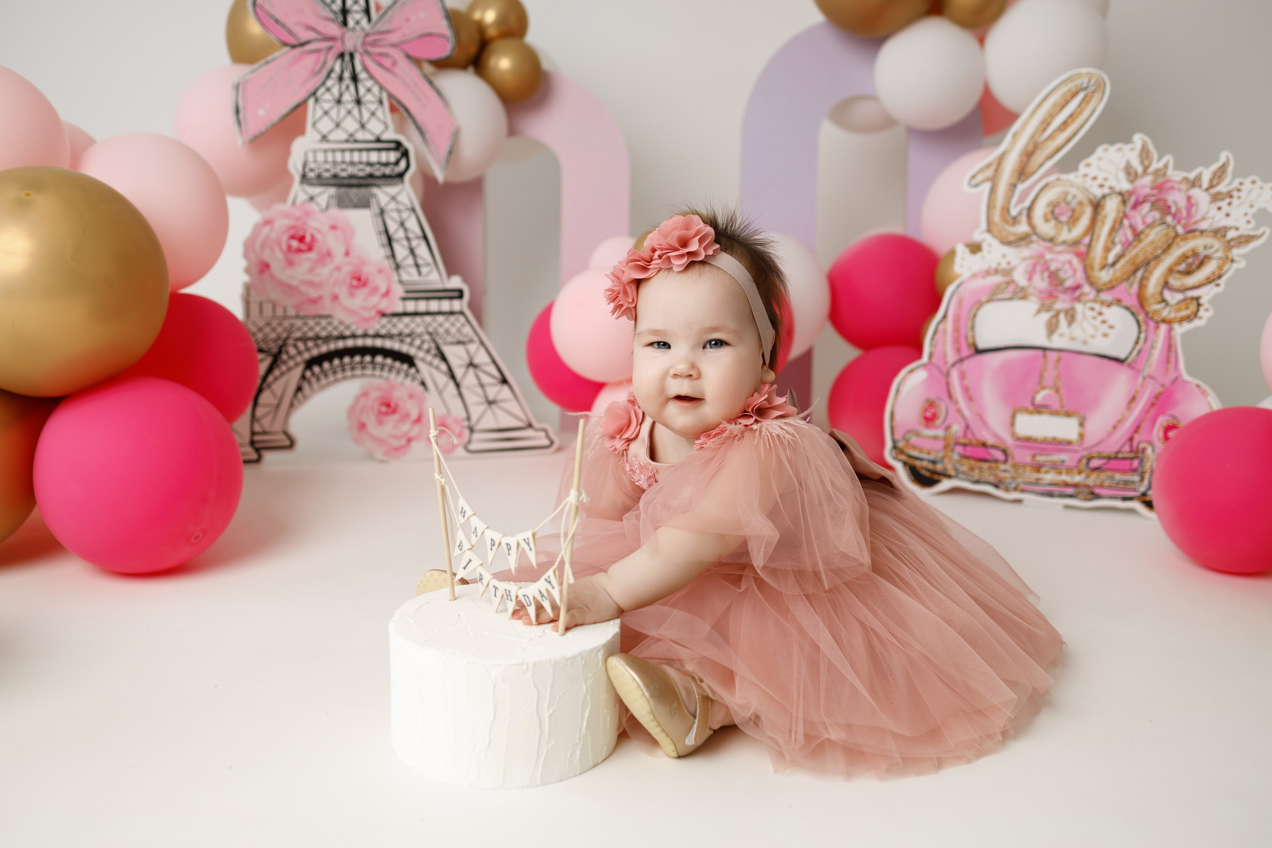 Мой первый тортик. Фотограф новорожденных в Чебоксарах Елена Смолина