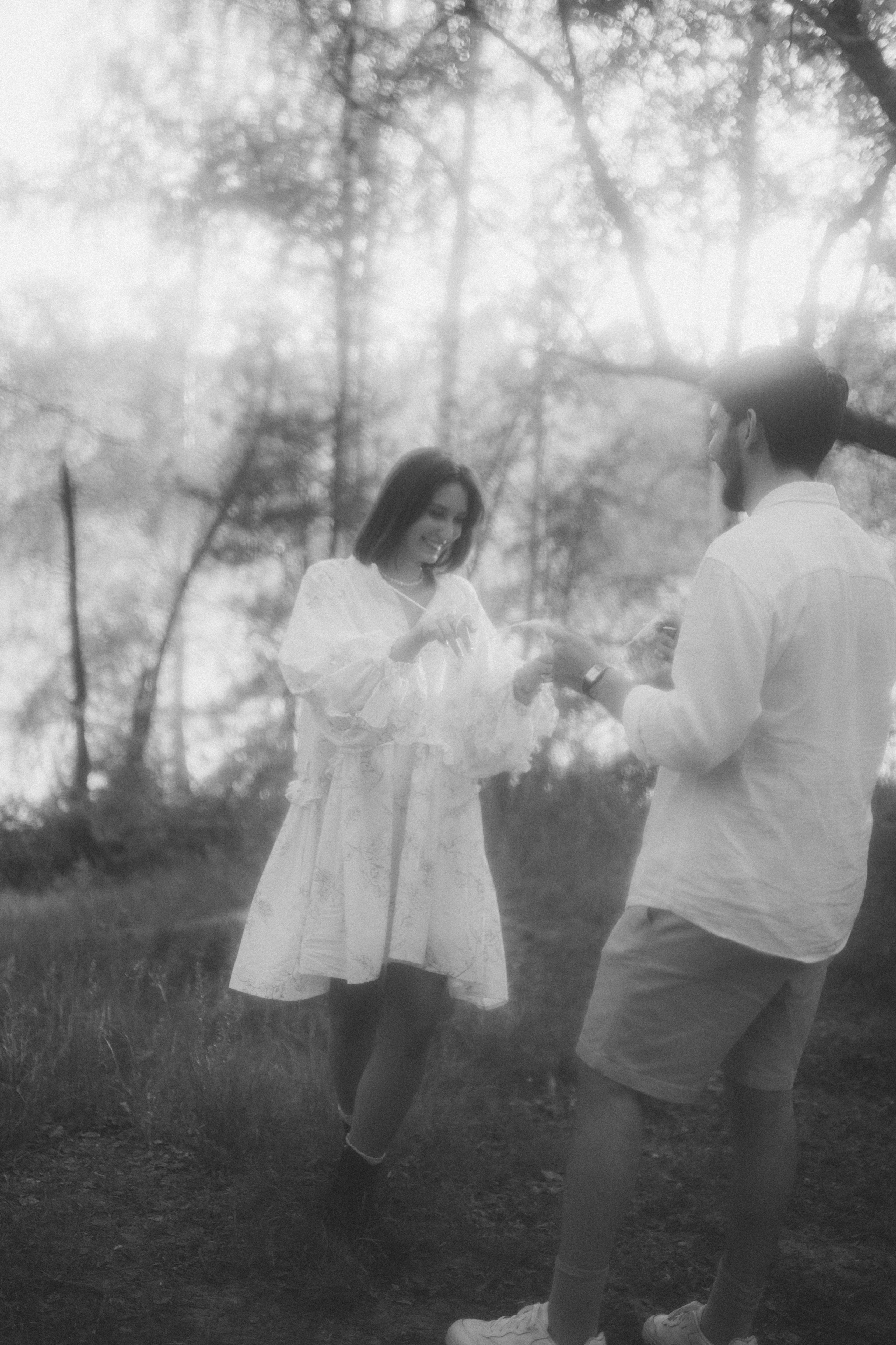 Фаниль и Вероника в лесу. Свадебный фотограф Казань