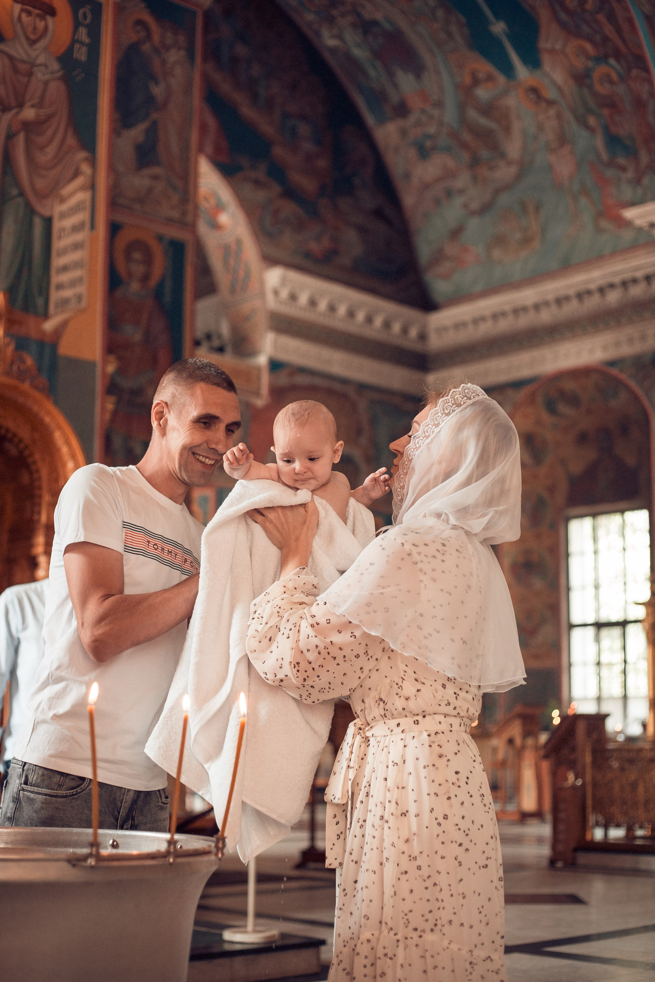 Крещение Татьяны в Свято-Троицком кафедральном соборе Калуги