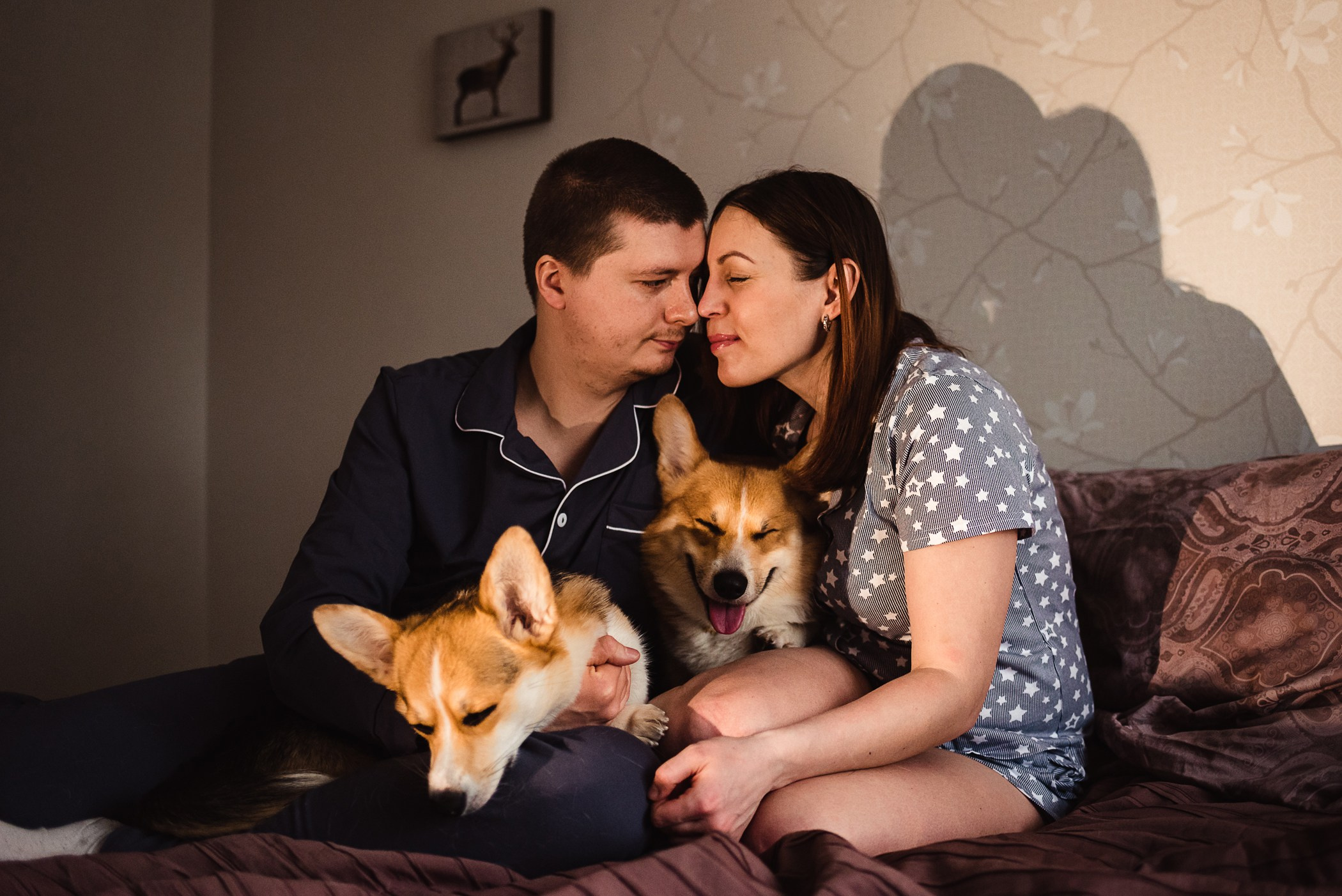 Пижамная вечеринка Тани и Димы. Семейный Фотограф в Москве Ирина Хохлова