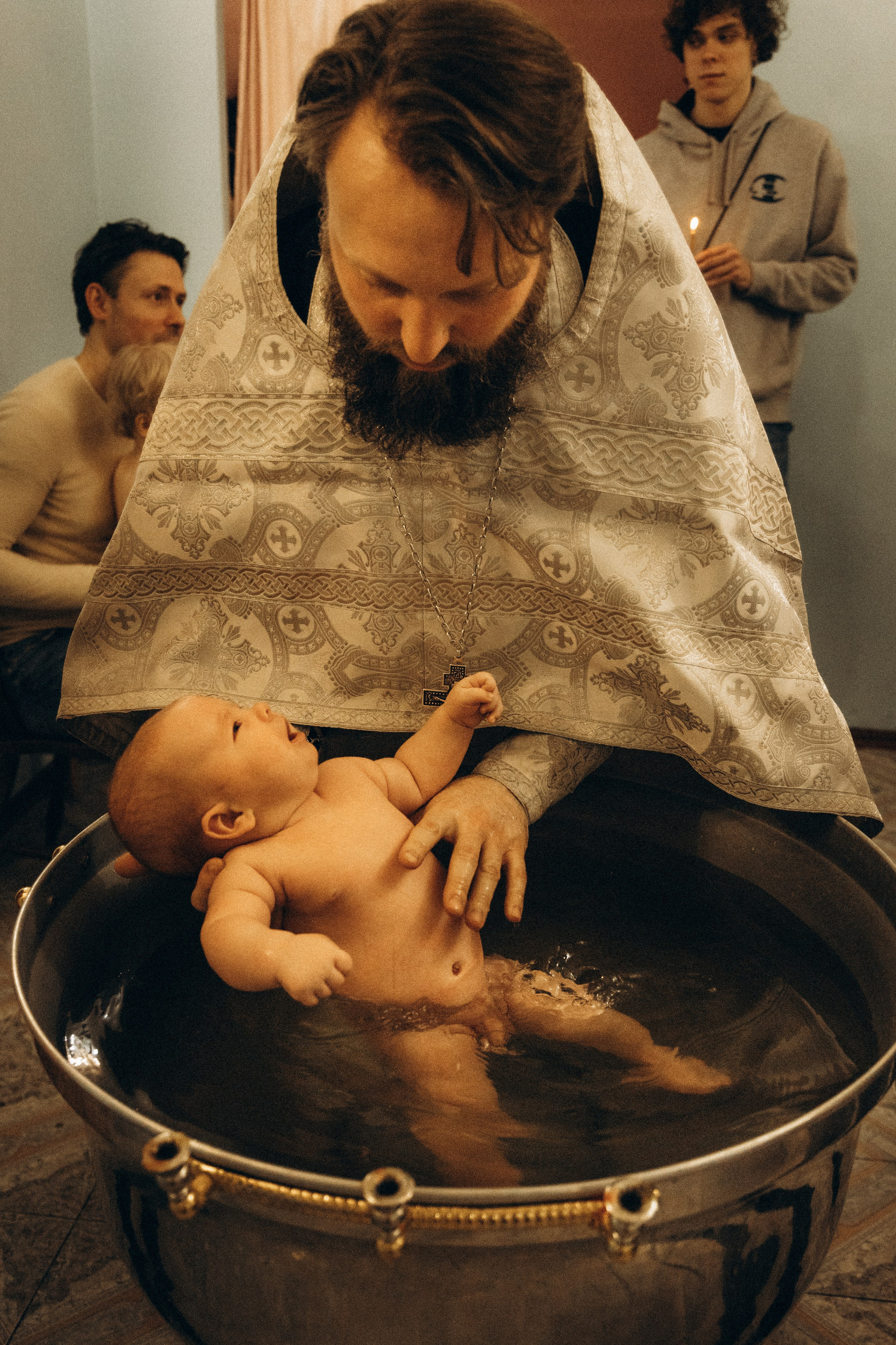 Таинство Крещения. Фотограф lifestylе в Москве Пшеничная Анастасия