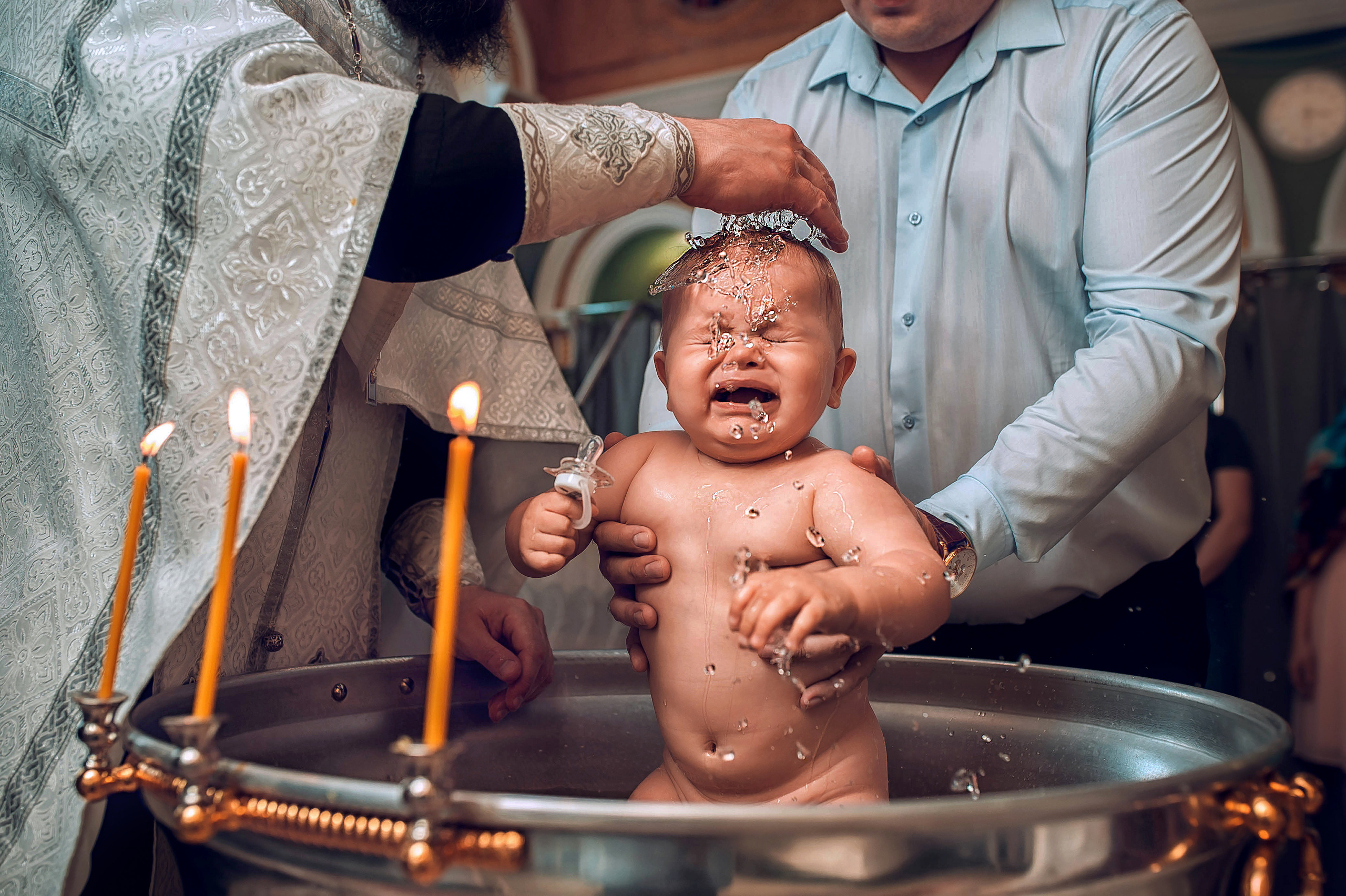 Таинство крещения. Фотограф на Крещение