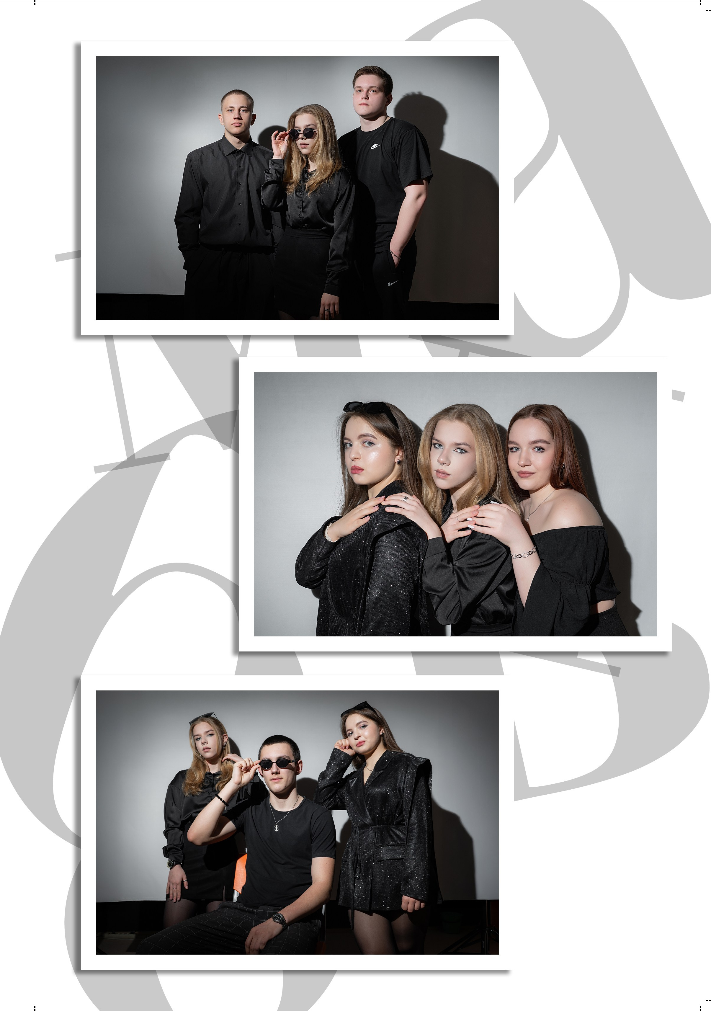 Фотосъемка на альбомы 9-11 классы. Выпускные альбомы Искитим Бердск Новосибирск