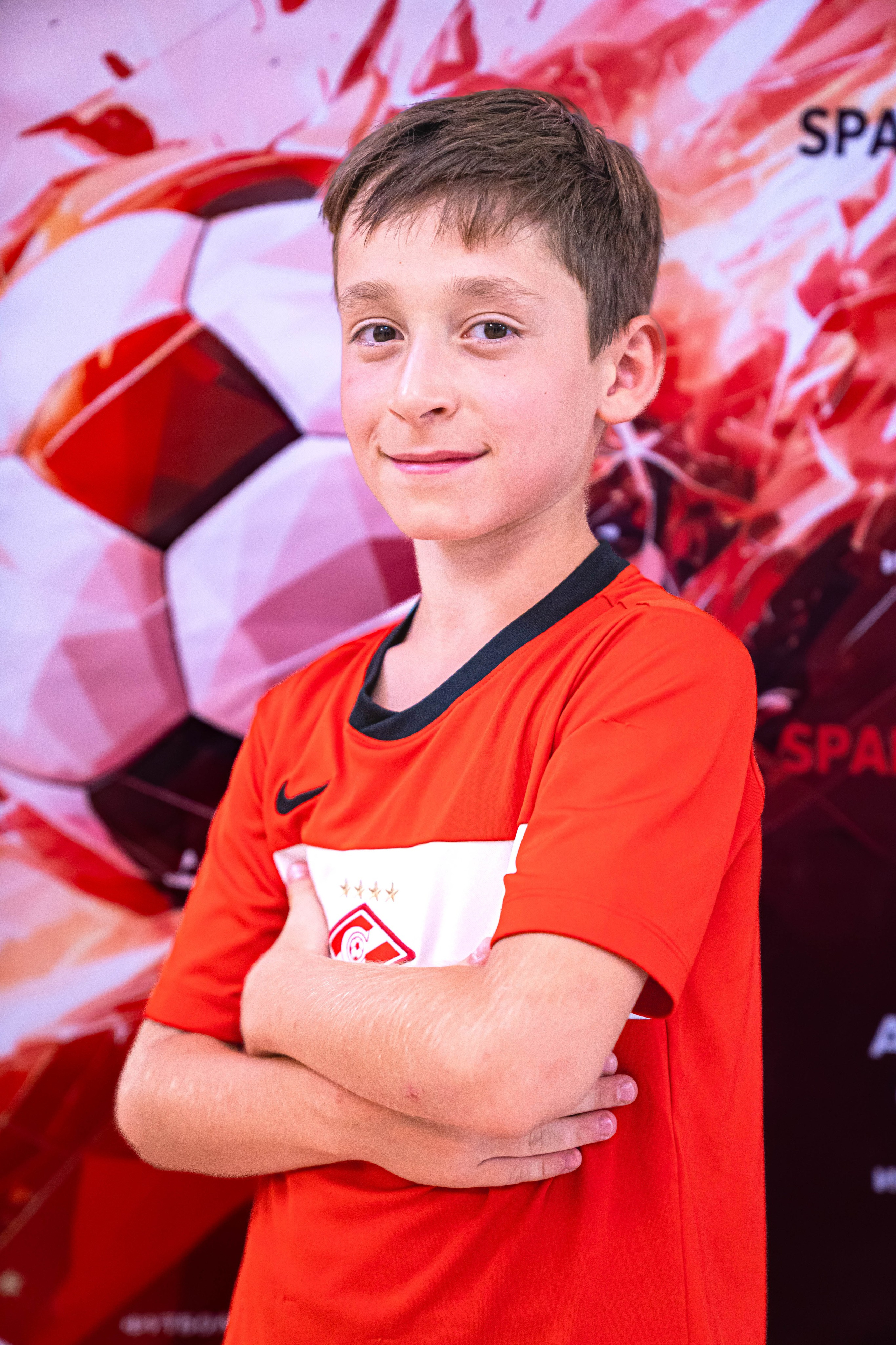 Портреты футболистов Спартак Юниор. Фото и видео съёмка на заказ. VAU Studia. Москва