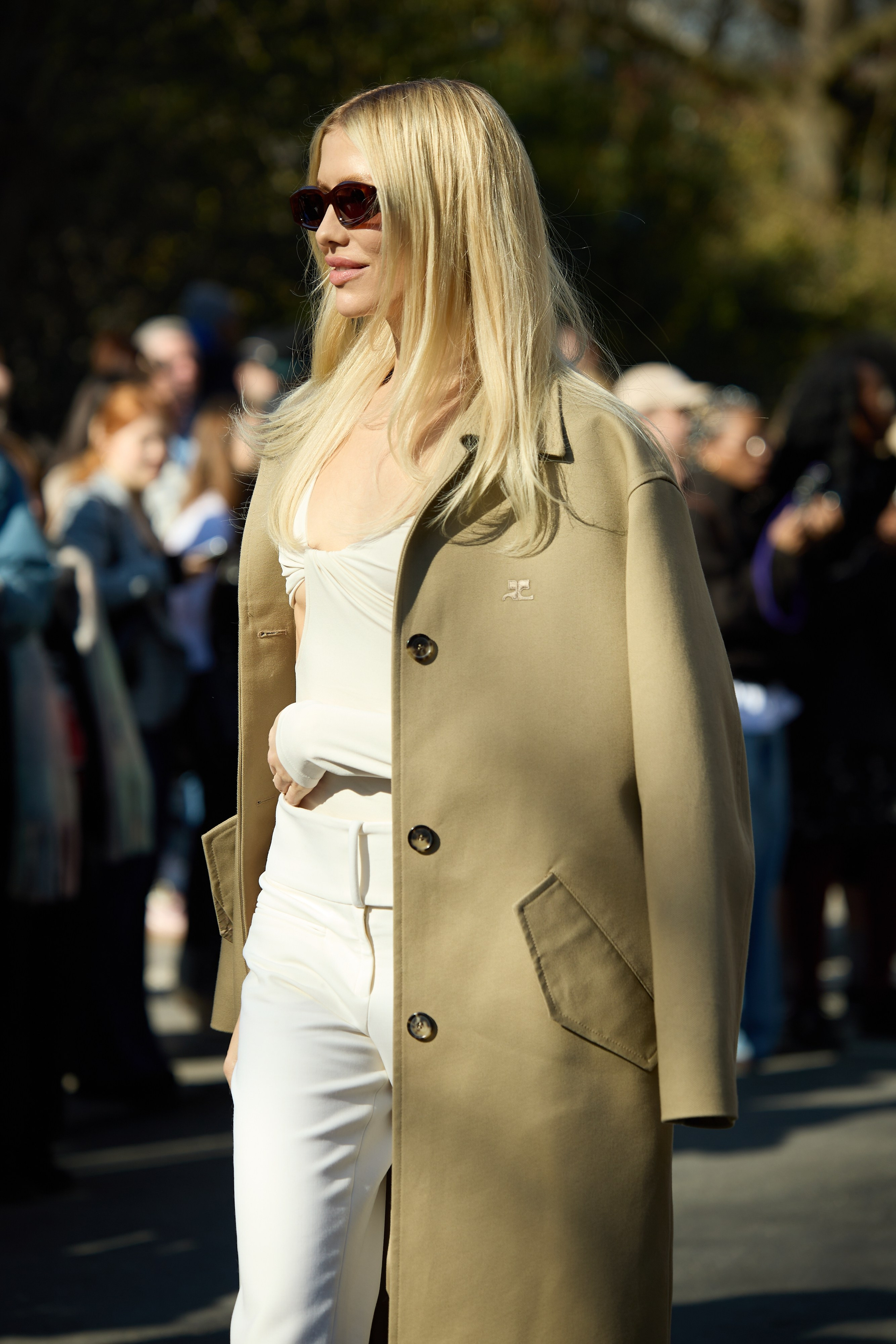 Courrèges WOMENSWEAR FALL/WINTER 2025-2026. Photographer in Milan Ivan Goncharov