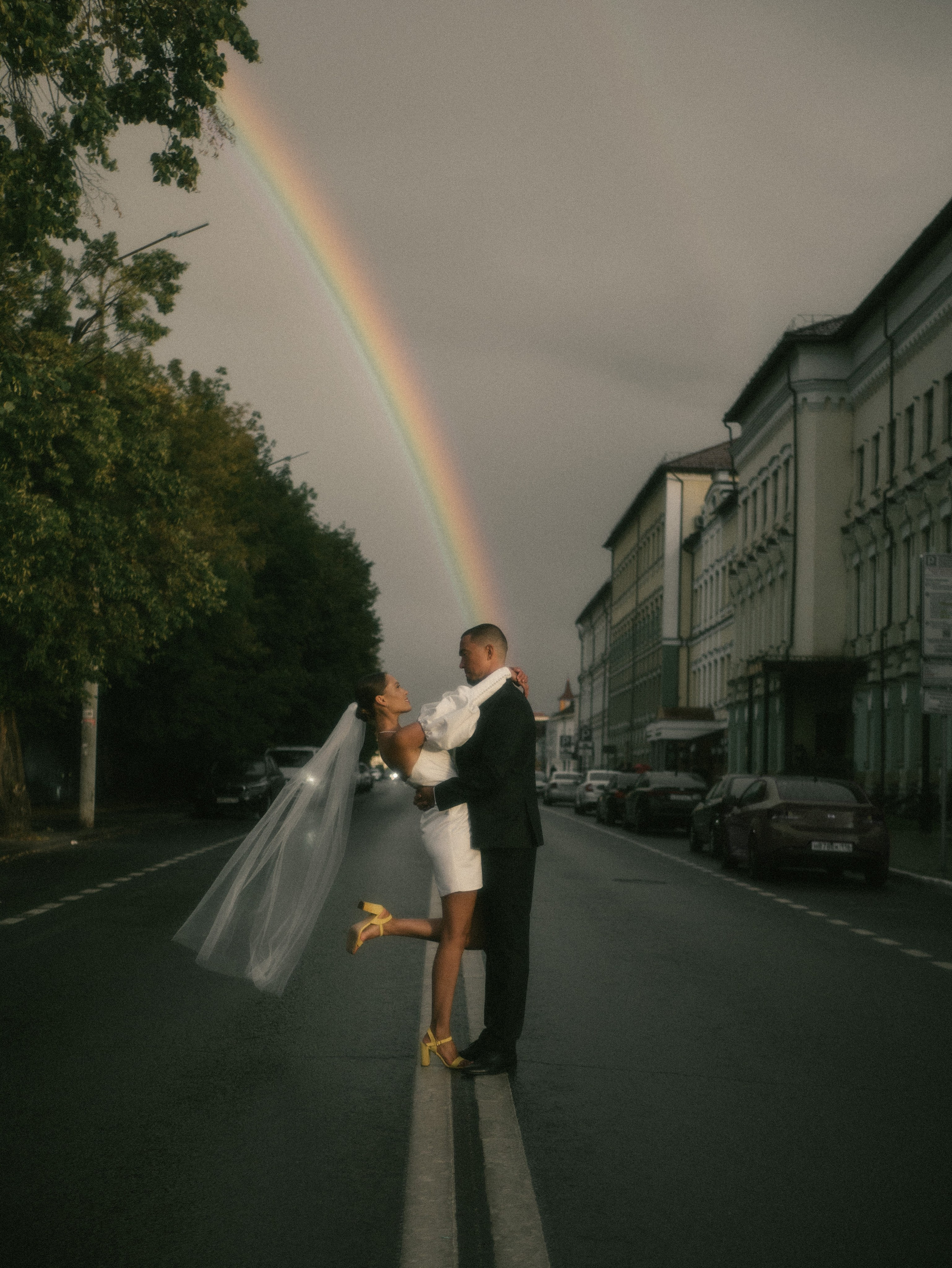 Любовь, радуга и розы. Фотограф Нэля Хаматова