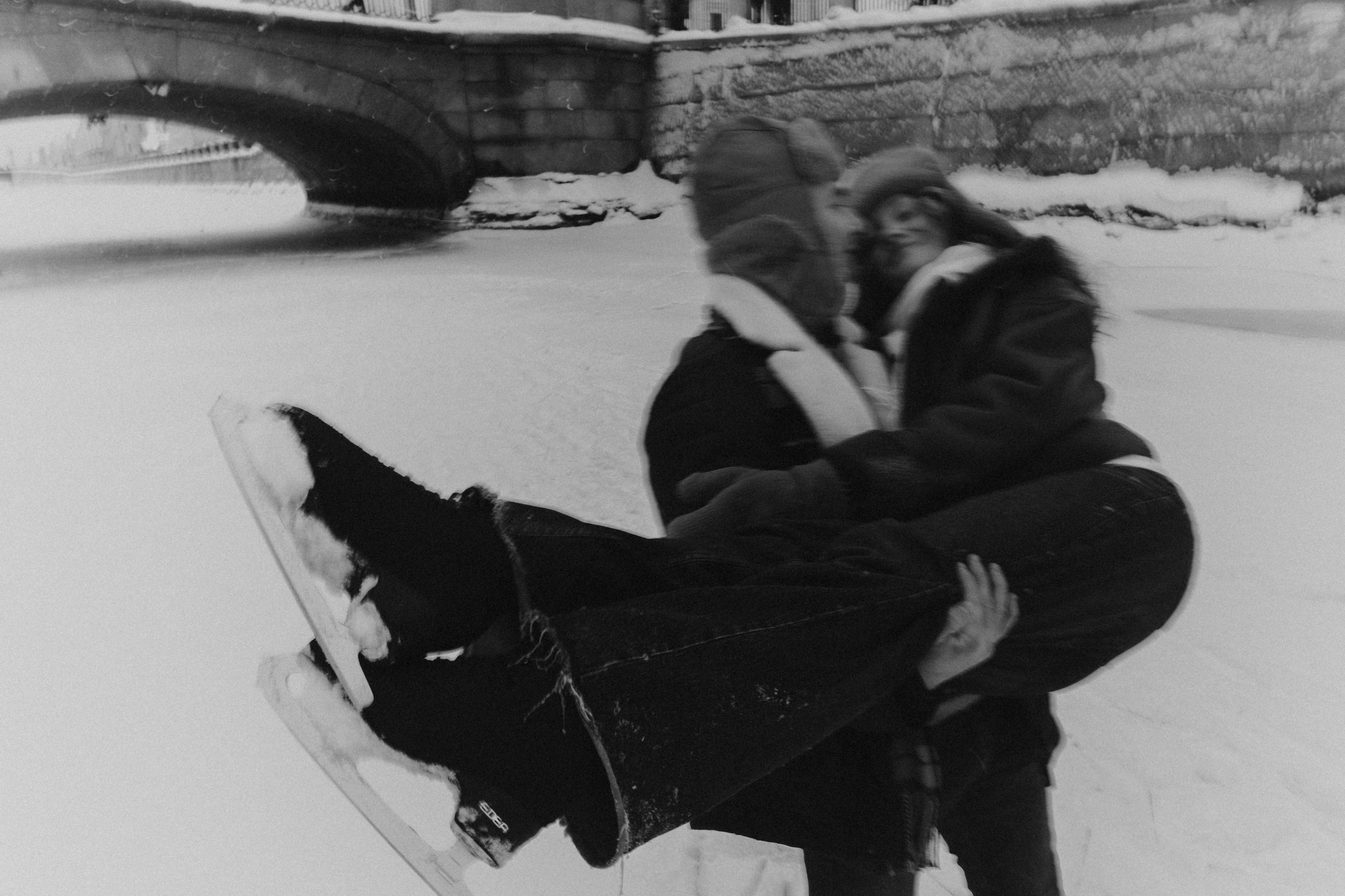 Зима на Фонтанке. Юлия Анисимова — свадебный и семейный фотограф в Санкт-Петербурге