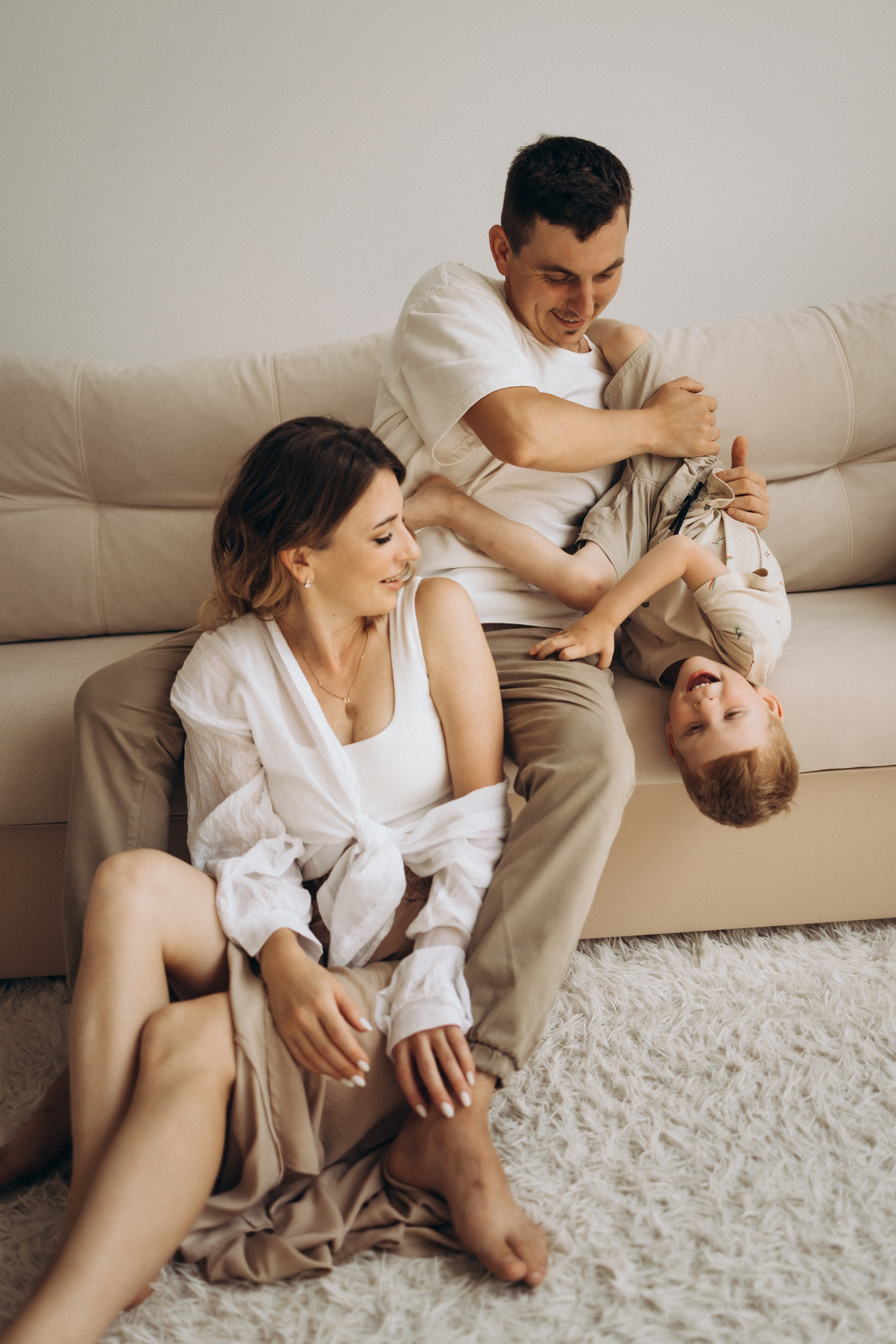 Дмитрий, Алёна и Демид. Фотограф Нижний Новгород