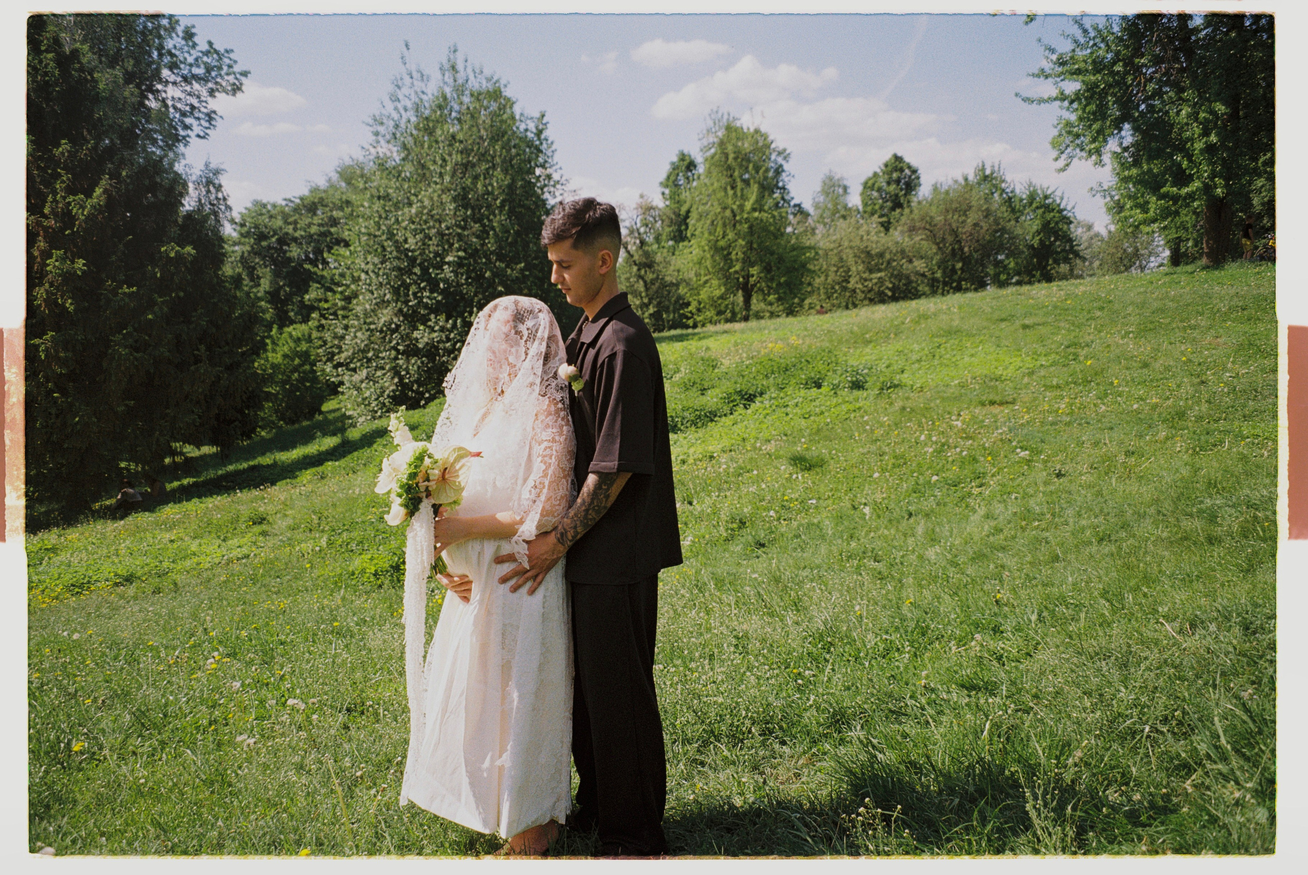 На плёнку (Анна и Ниджат). Фотограф в Москве — Евгения Прокопенко