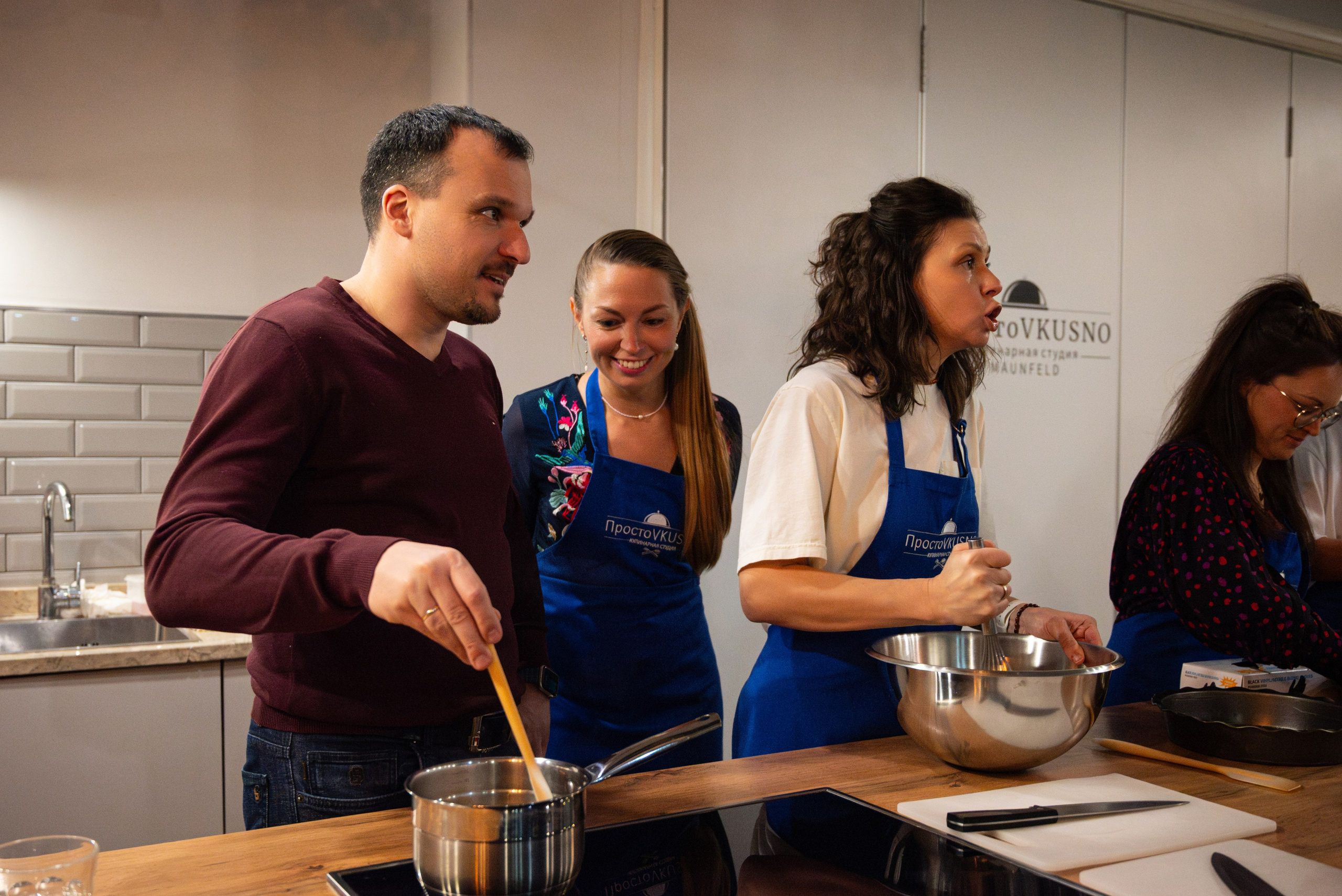 Кулинарный мастер класс. Фотограф мероприятий в Москве