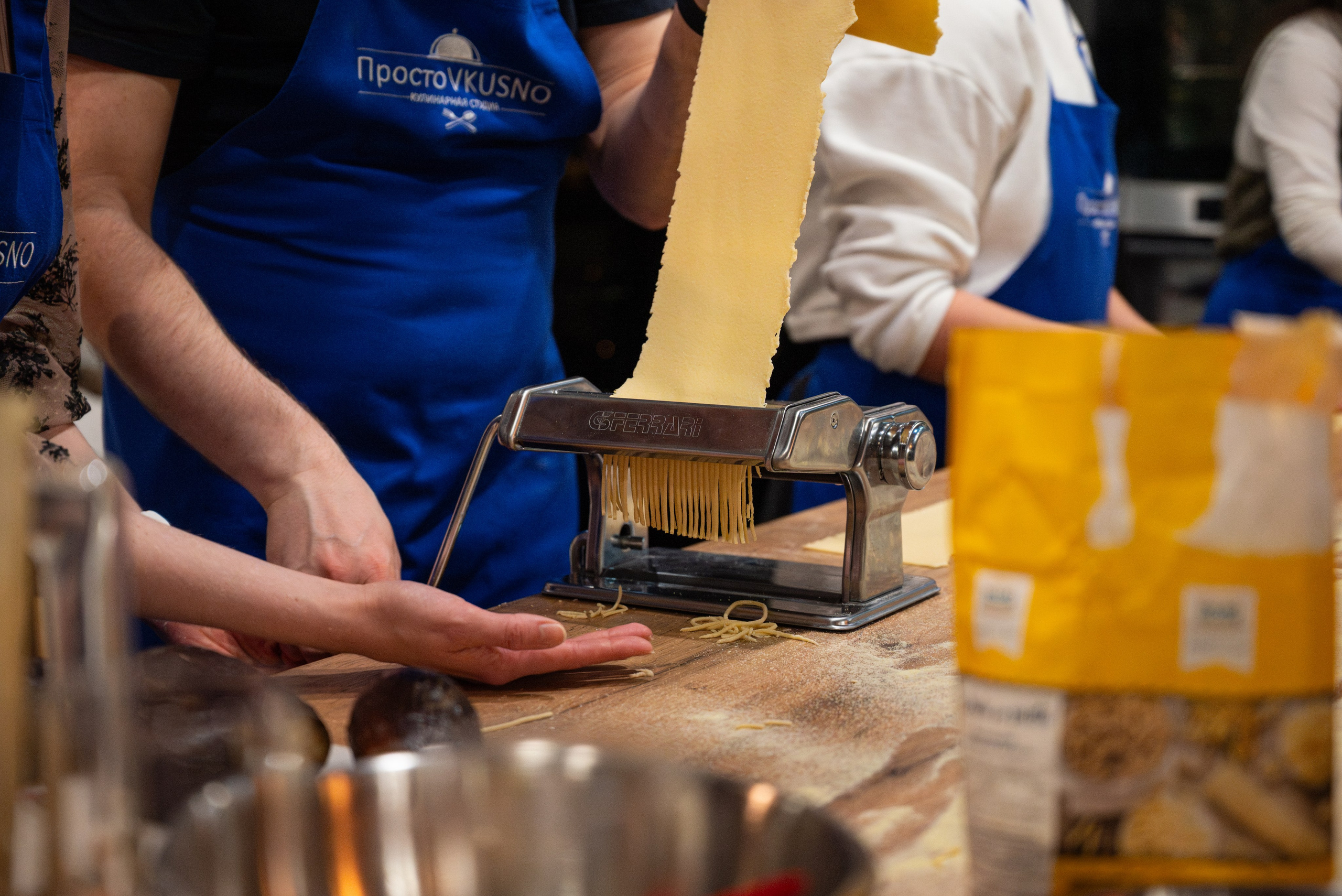 Кулинарный мастер класс. Фотограф мероприятий в Москве