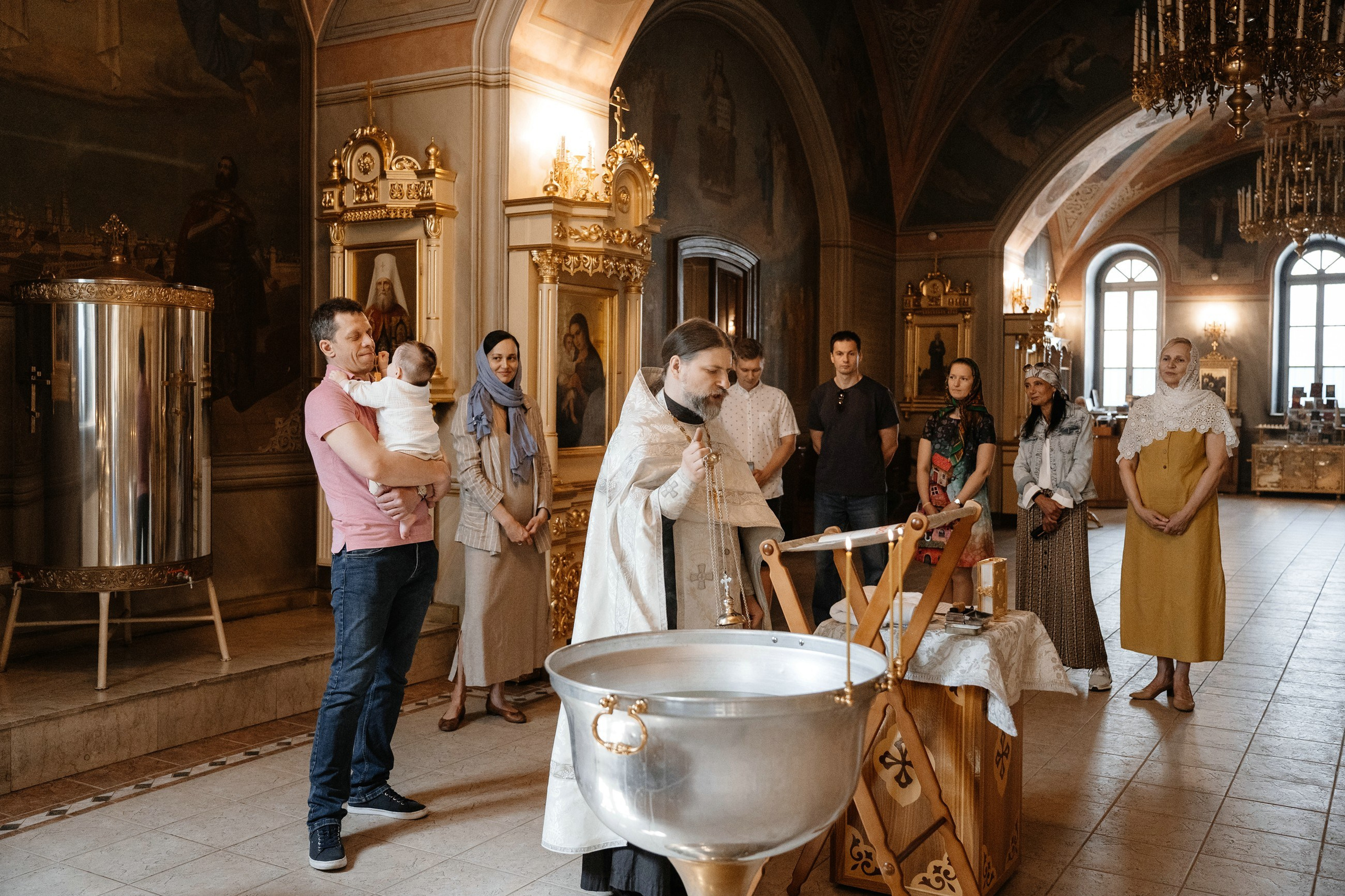 Крещение фото. Свадебный и семейный фотограф в Москве Светлана Зоткина