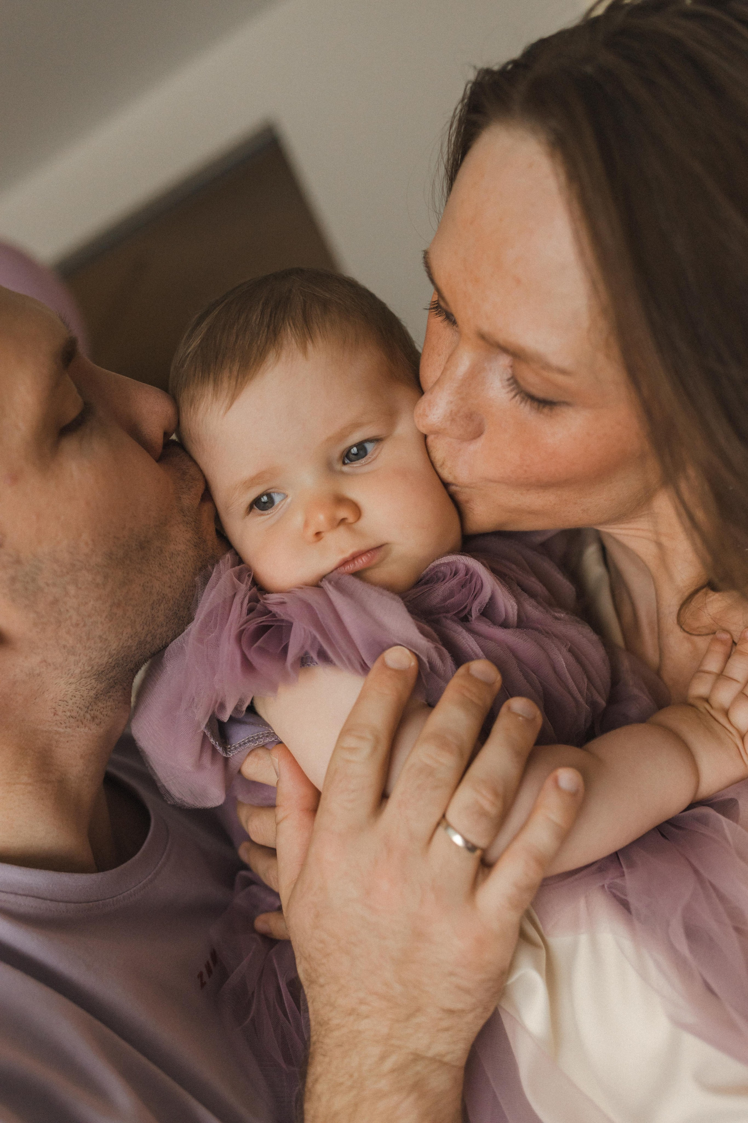Аглае 1 годик. Семейный фотограф в Москве