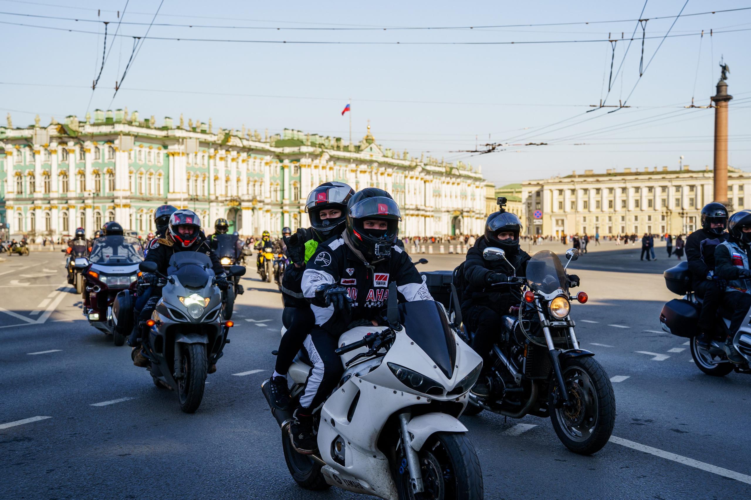 Прохват мотоклуба Norman Riders ч.1. Концертный и репортажный фотограф в Санкт-Петербурге Слава Пахомов
