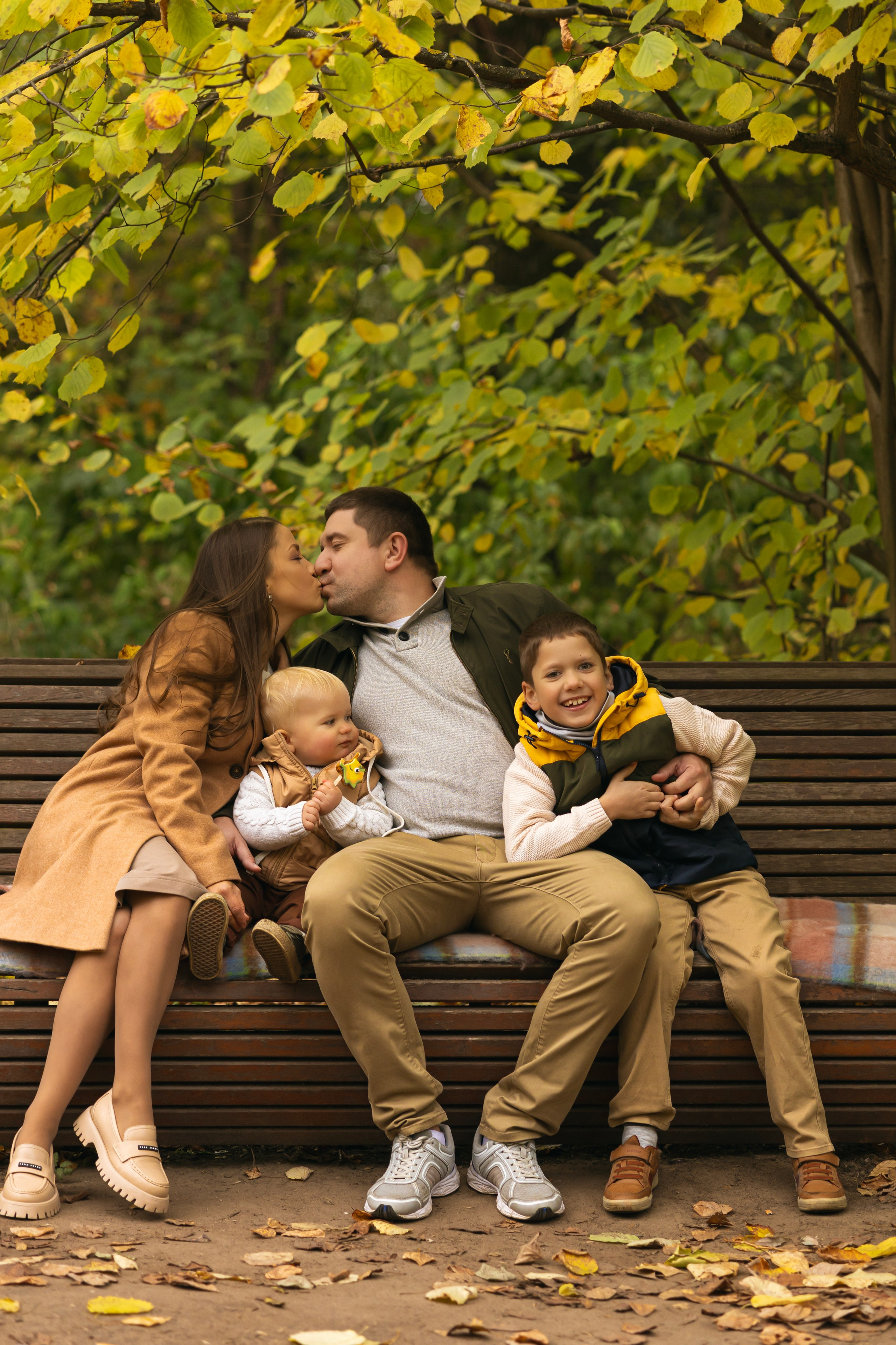 Семейная на улице. Профессиональный фотограф в Москве