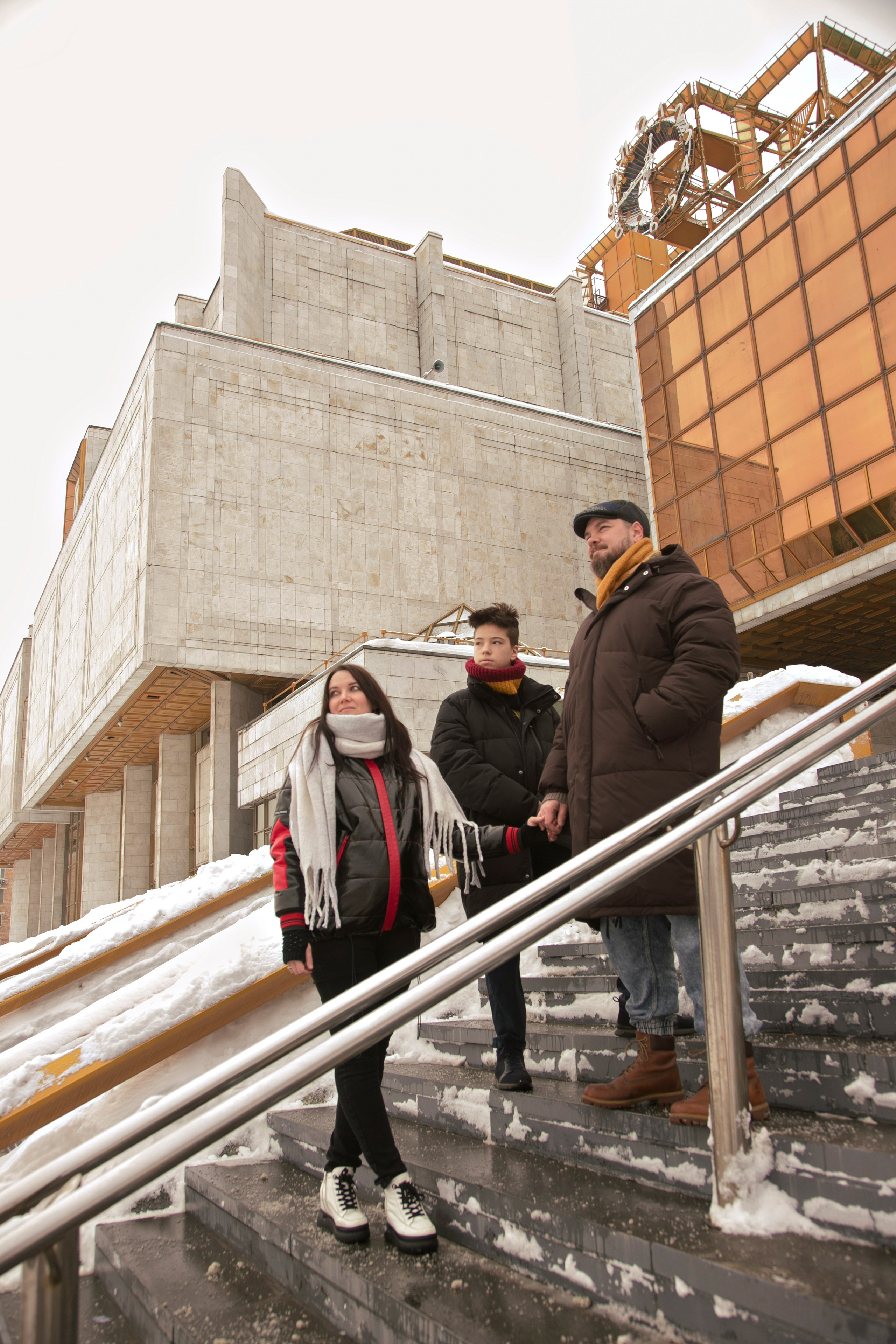 Семейная на улице. Профессиональный фотограф в Москве