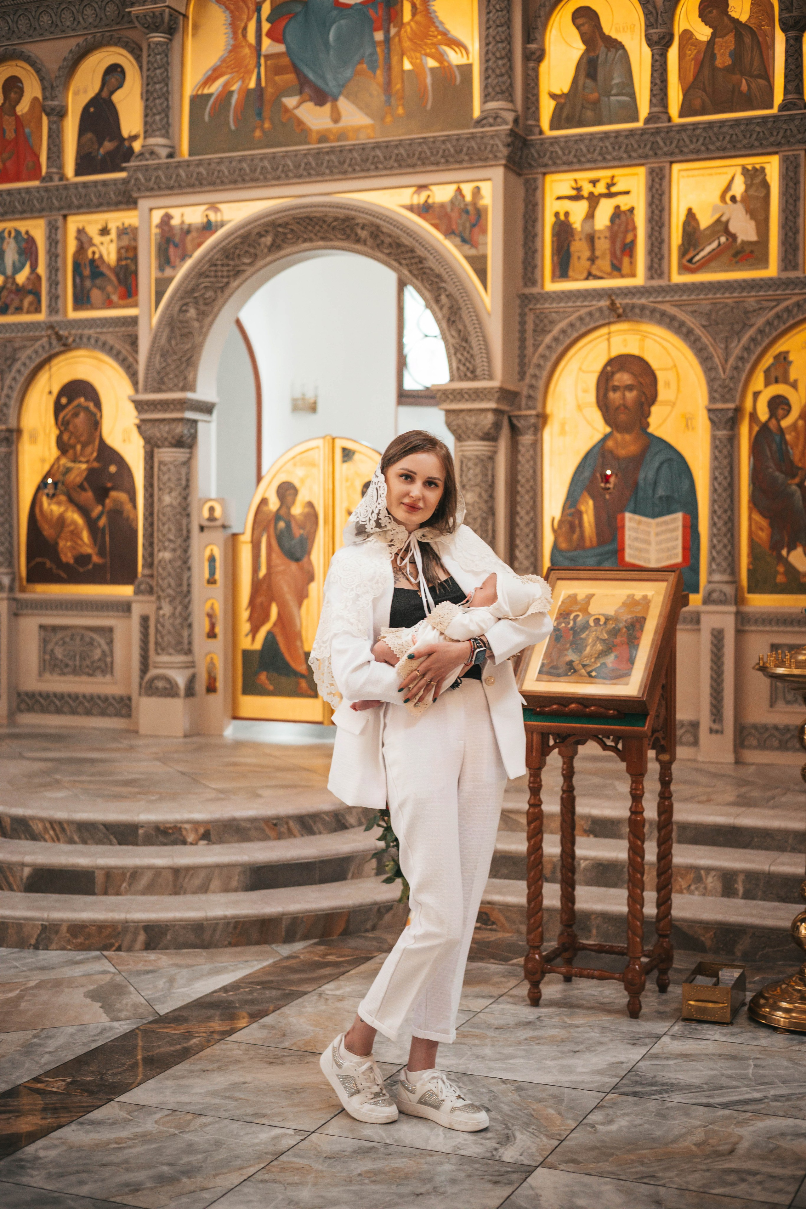 КРЕЩЕНИЕ. Фотосессия новорожденных в Москве и Московской области