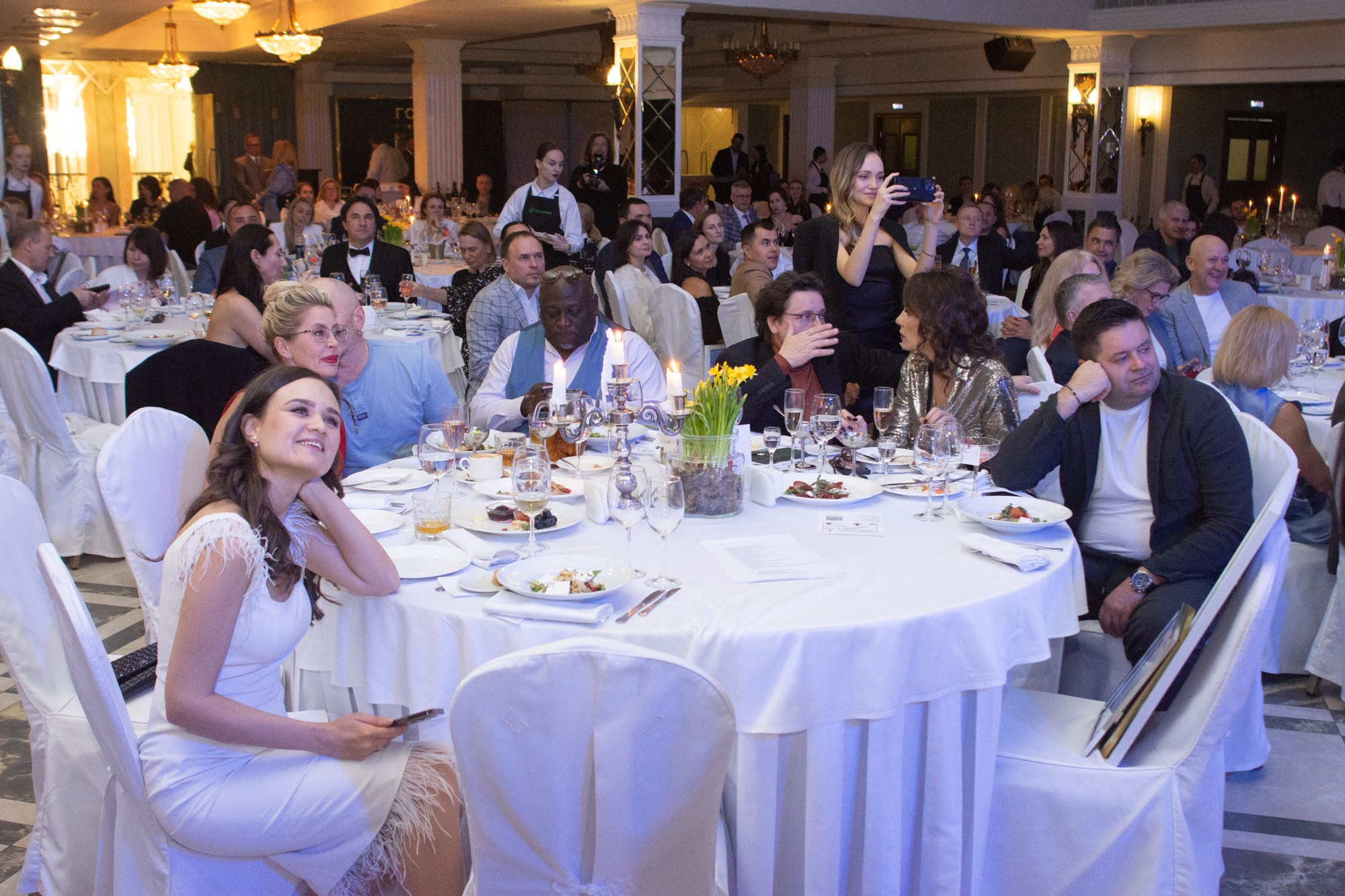 XV Премия АНДРЮША-2024 (ужин). Фотограф Максим Буряк