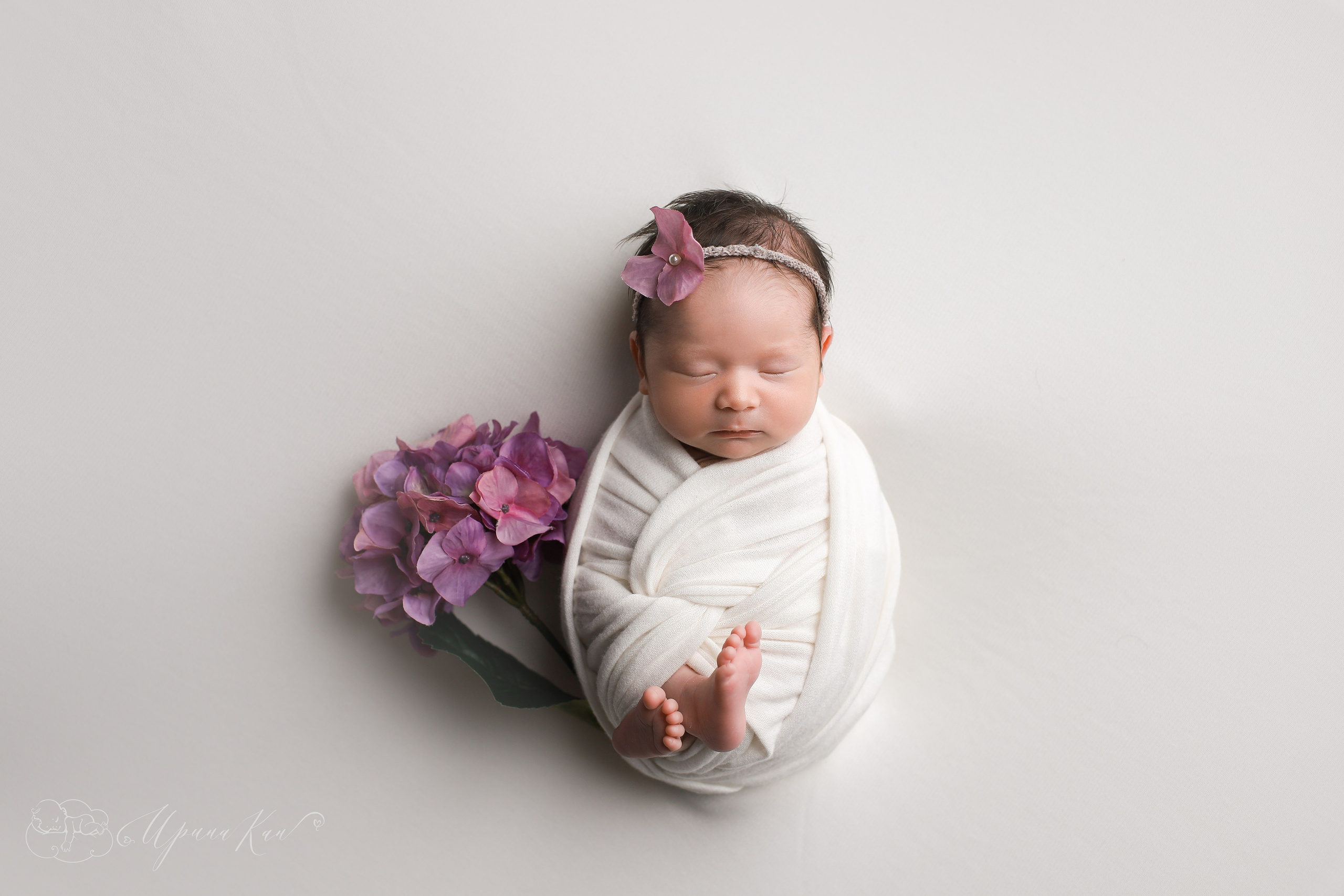 Новорожденная фотосессия для девочек. Ирина Кан Фотограф новорожденных в Екатеринбурге