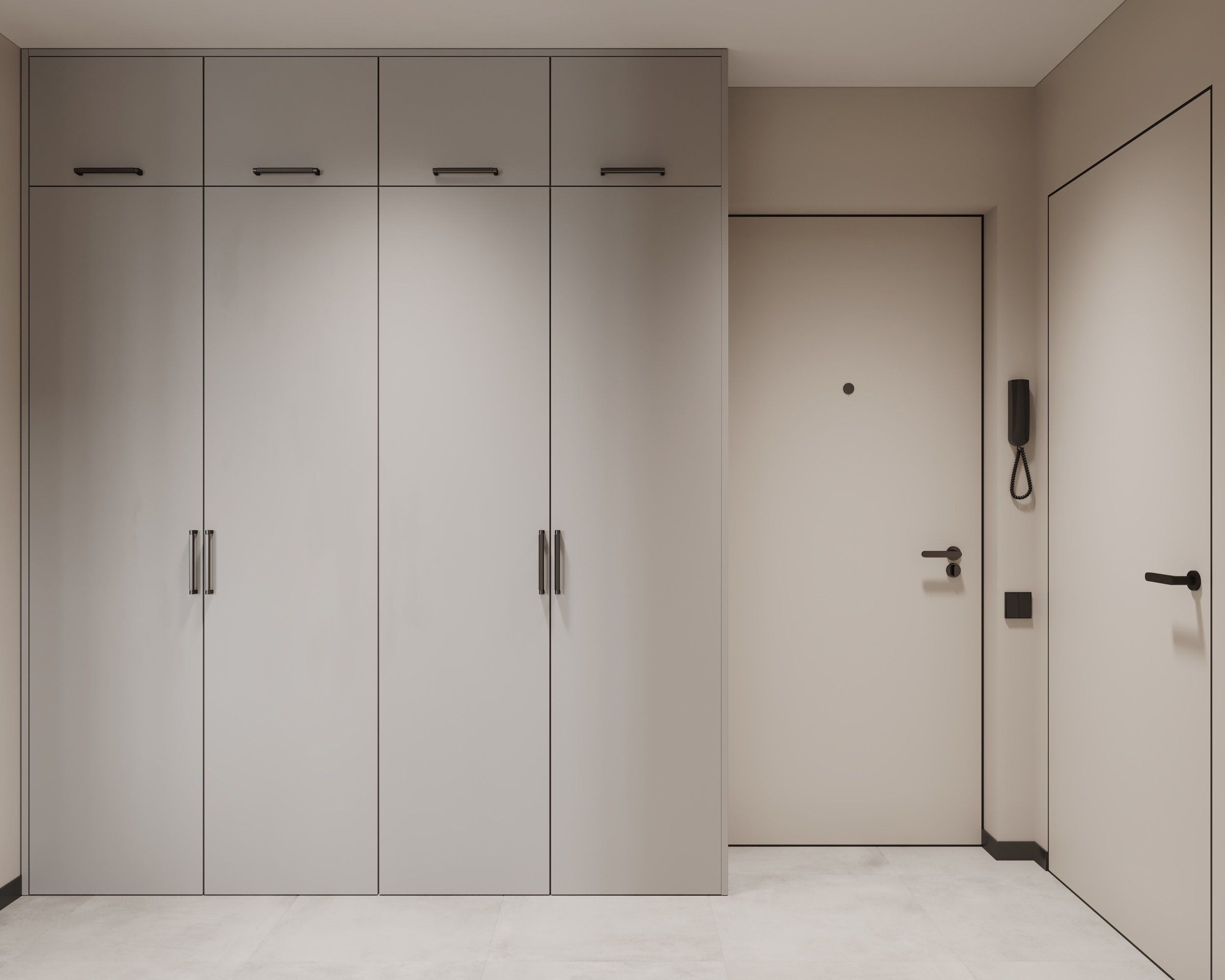 Modern Beige. Дизайн интерьера | 3D визуализация | Миланская Марина