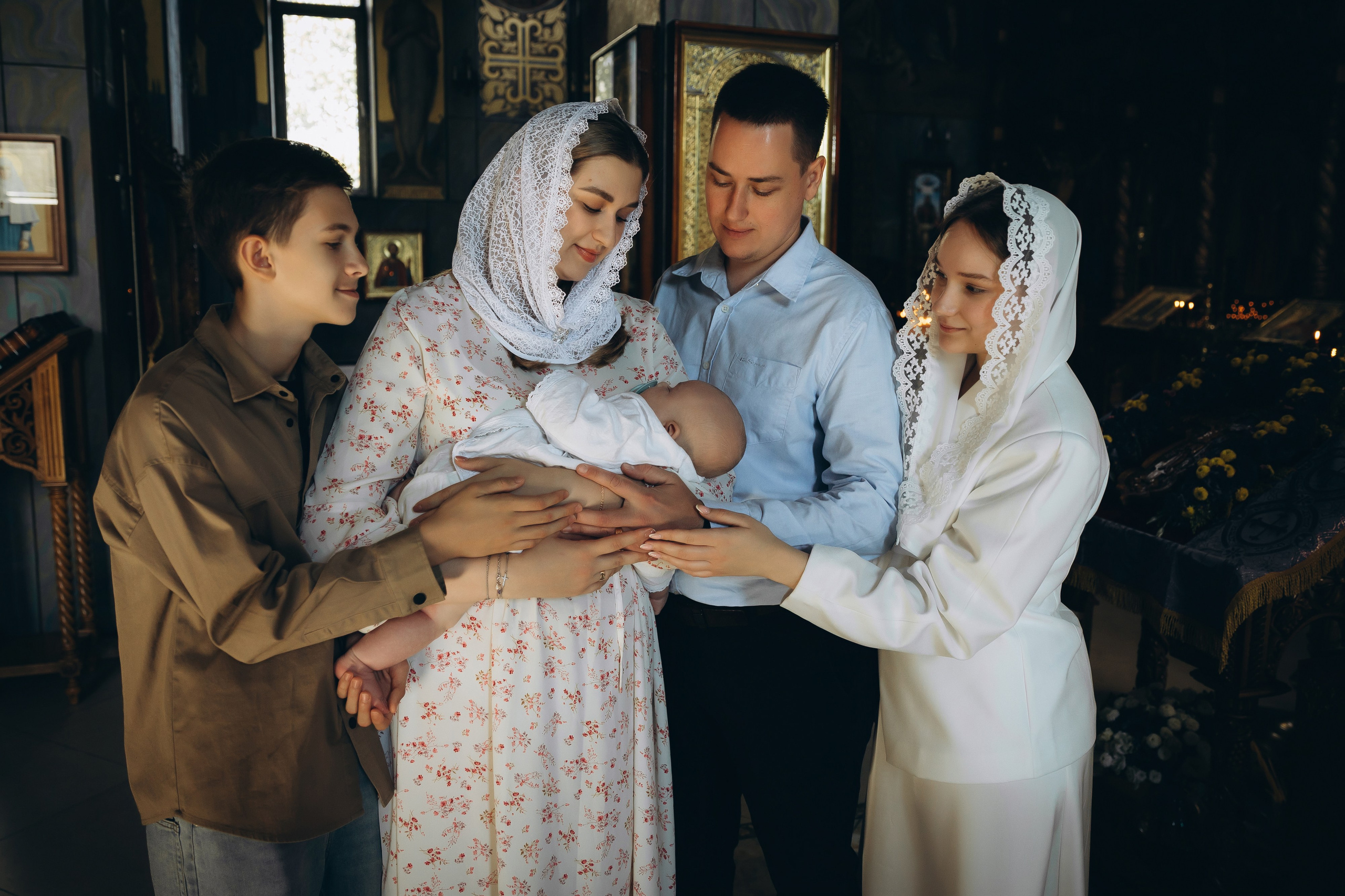 Таинство Крещения Ильи. Фотограф в Краснодаре Алла Потоцкая