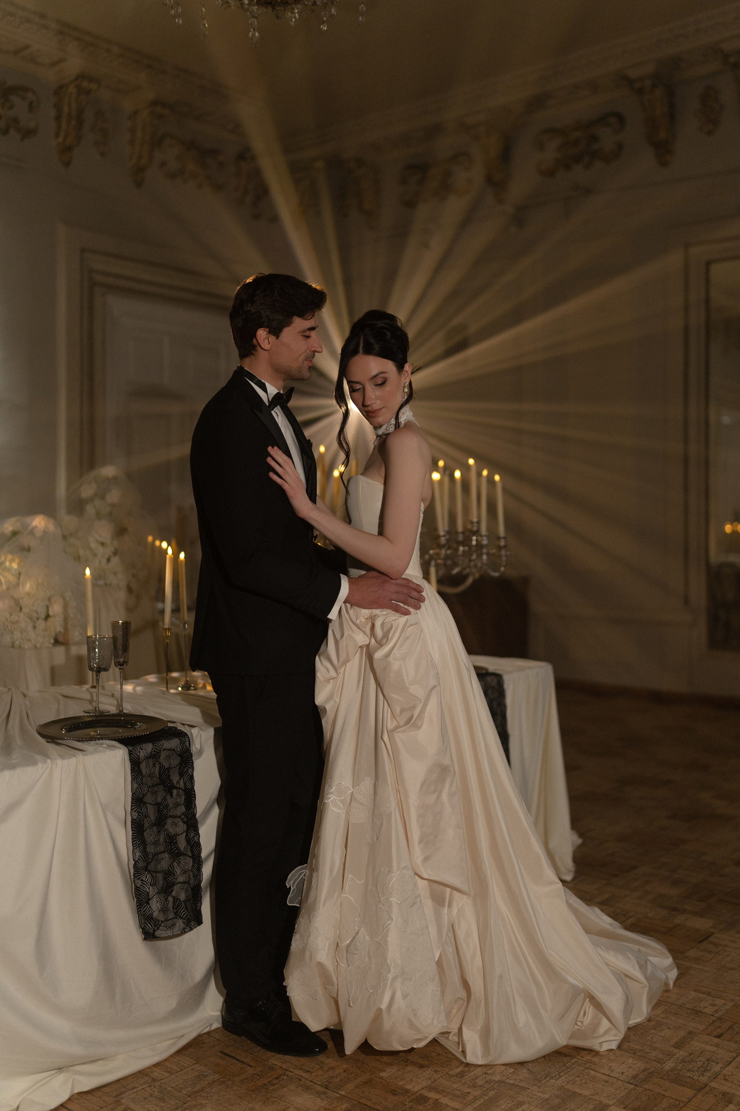 Ужин при свечах. Свадебный и репортажный фотограф Москва