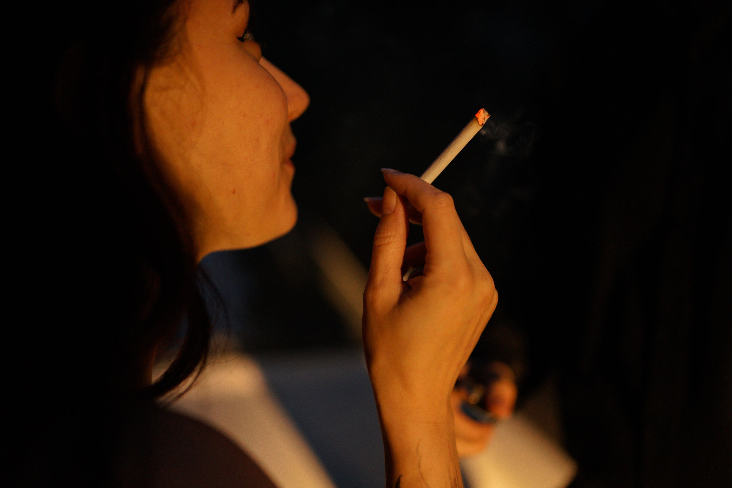 Поздний закат