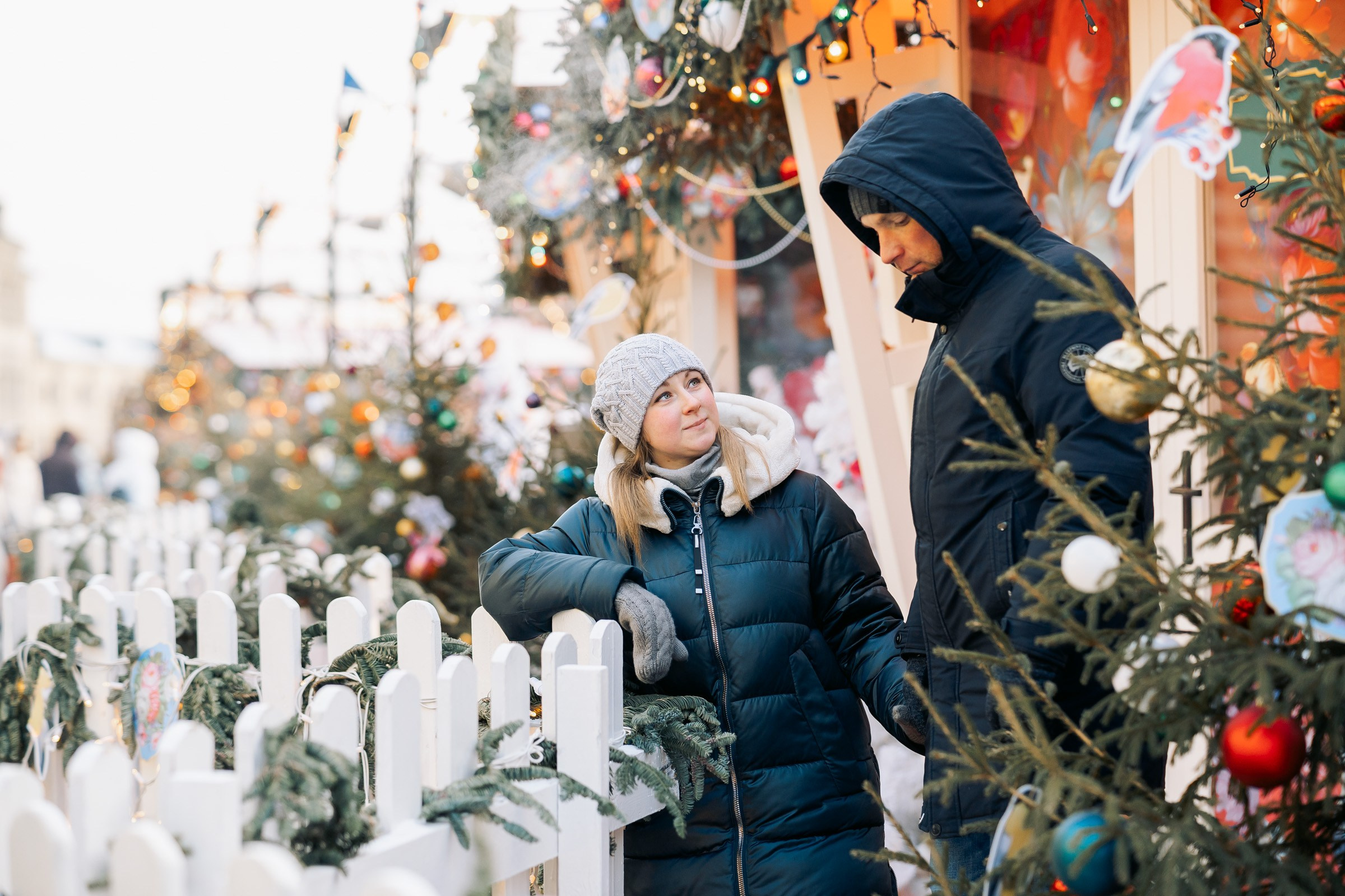 Морозный день