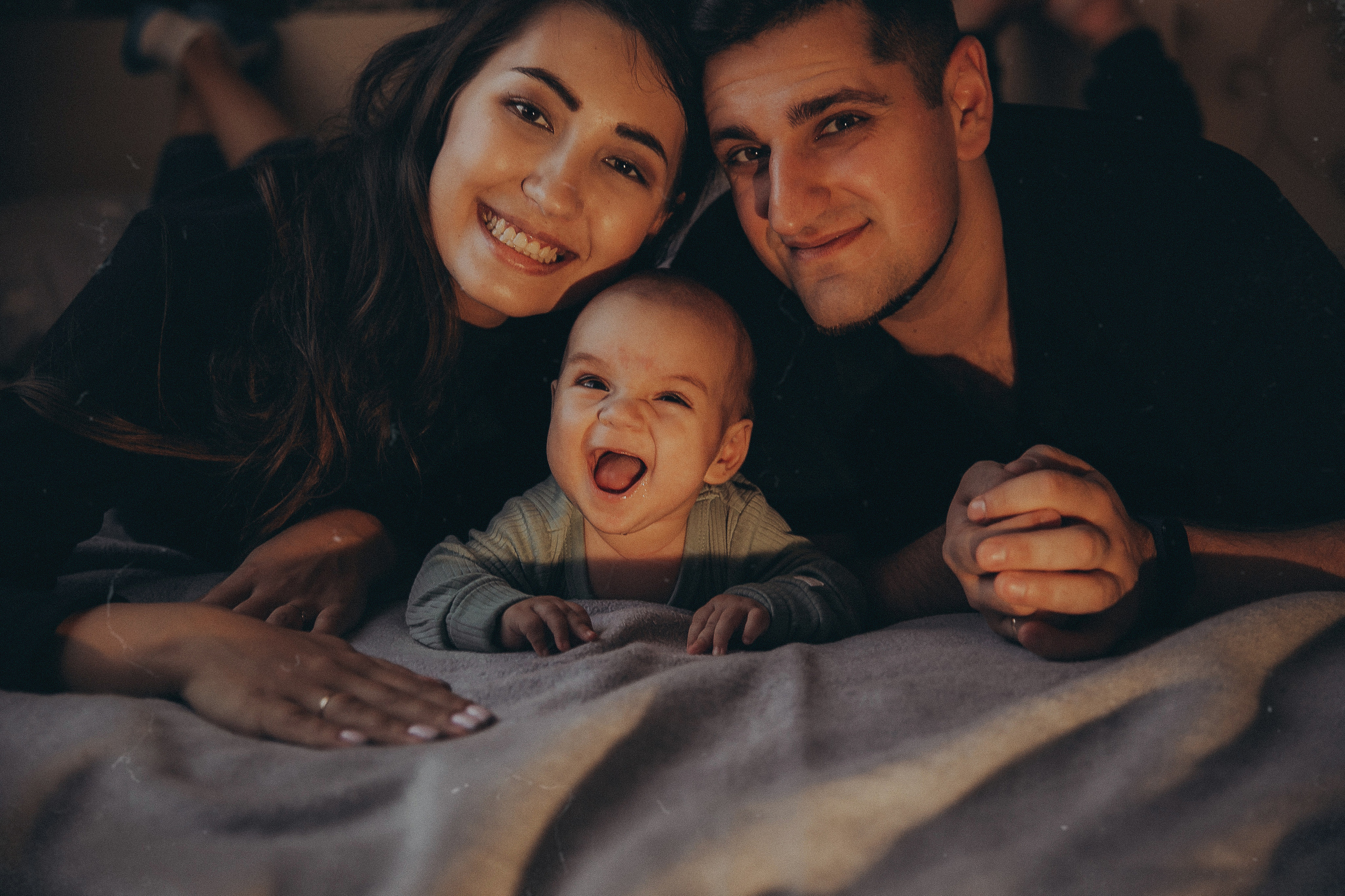 Екатерина, Андрей и Даниил домашняя фотосессия. Семейный фотограф, фотограф новорожденных в Москве, Анастасия Федяева