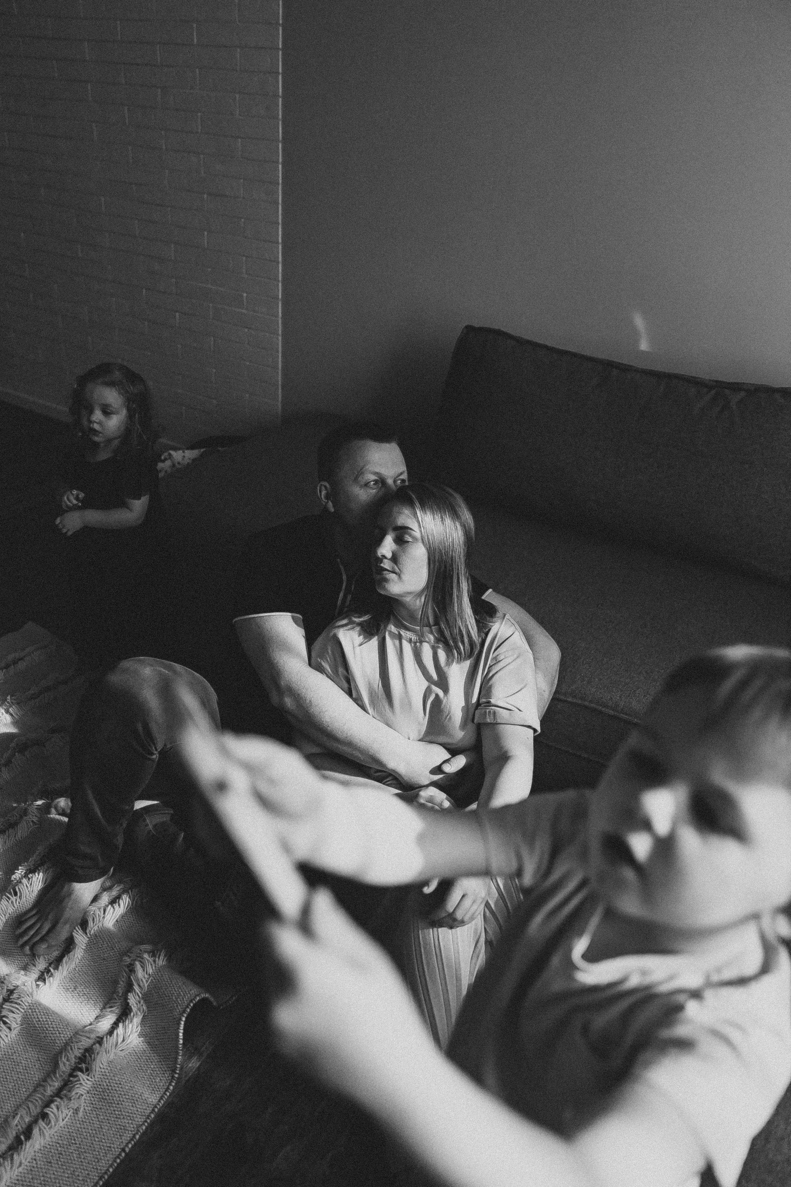 Домашняя фотосессия. Семейный фотограф, фотограф новорожденных в Москве, Анастасия Федяева