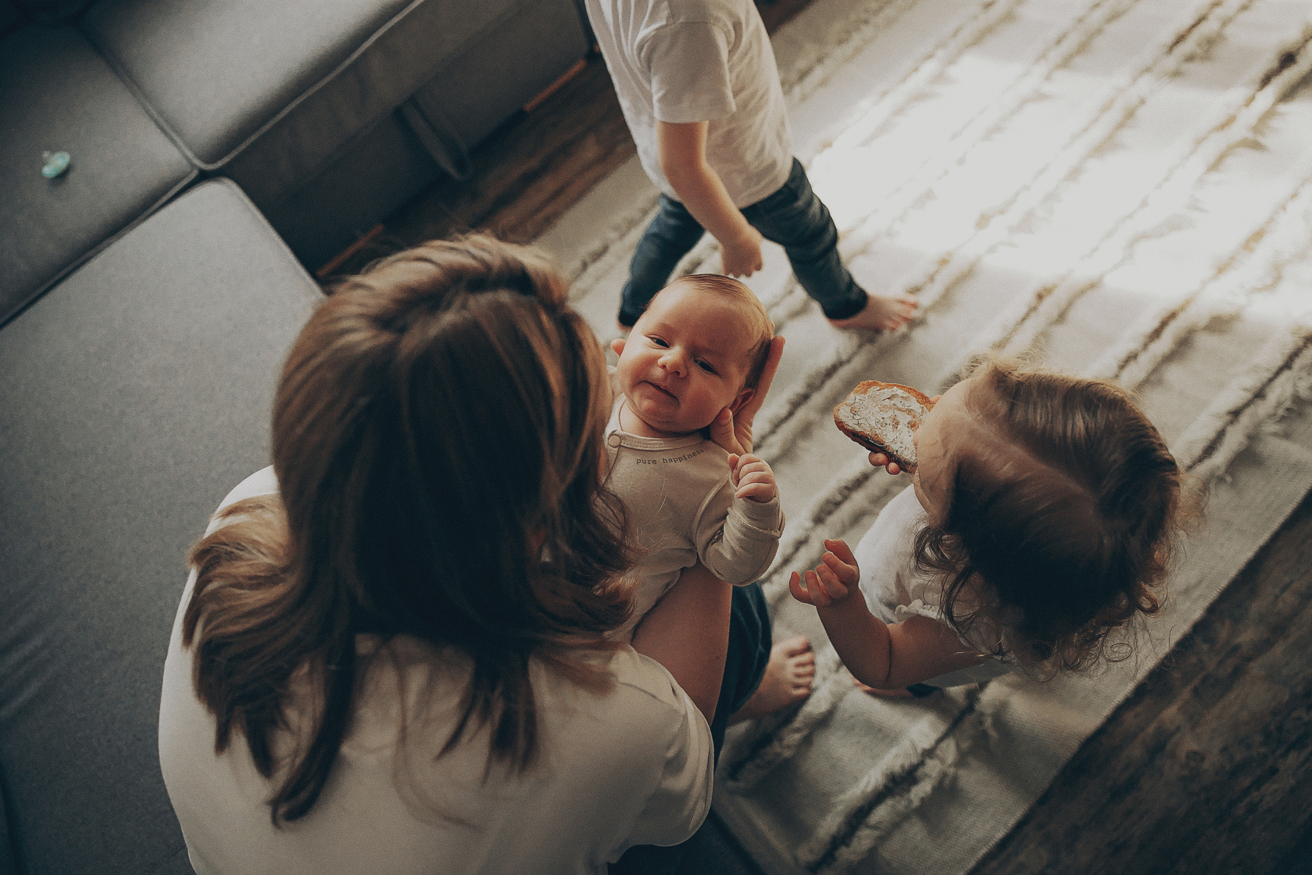 Домашняя фотосессия. Семейный фотограф, фотограф новорожденных в Москве, Анастасия Федяева