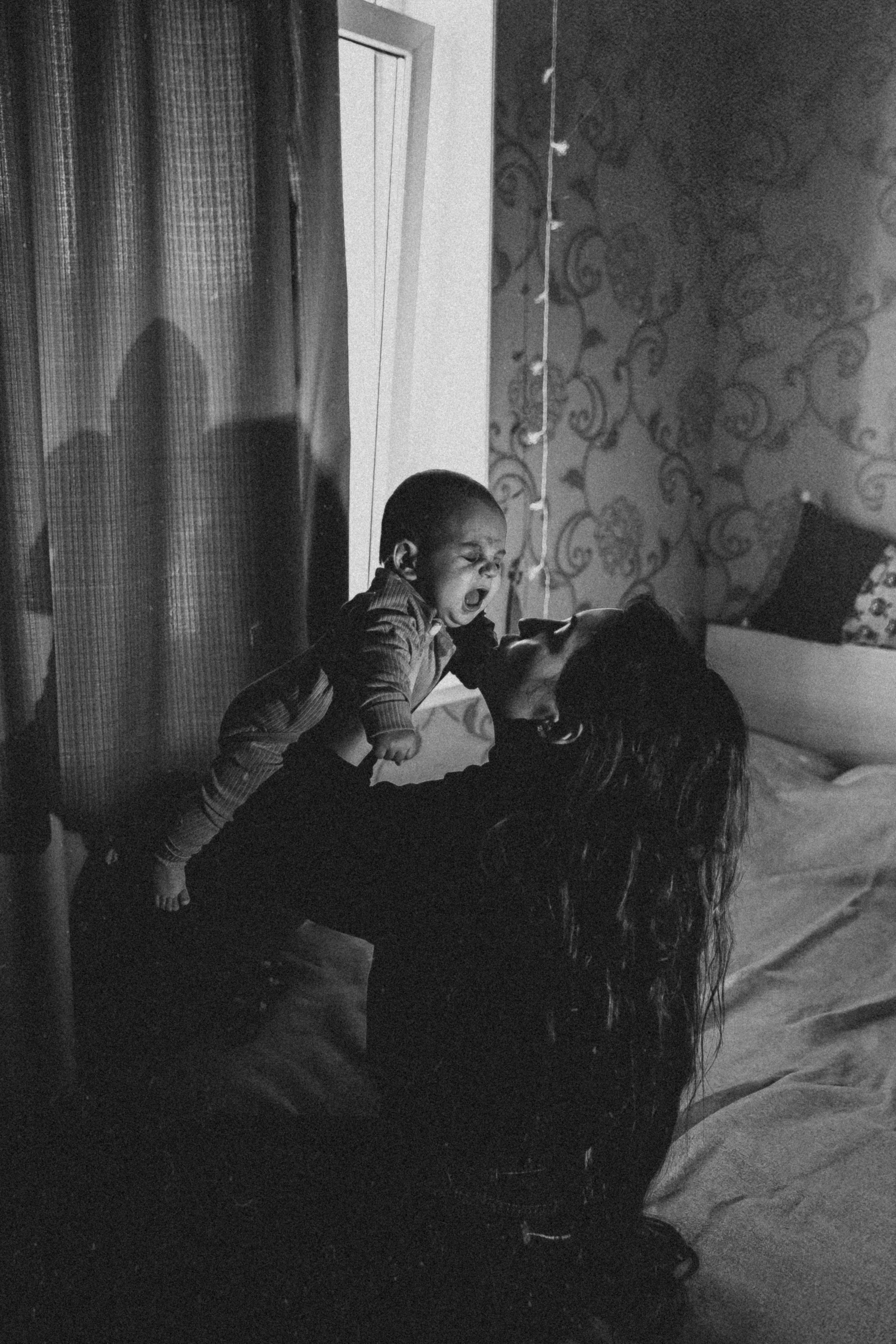 Екатерина, Андрей и Даниил домашняя фотосессия. Семейный фотограф, фотограф новорожденных в Москве, Анастасия Федяева