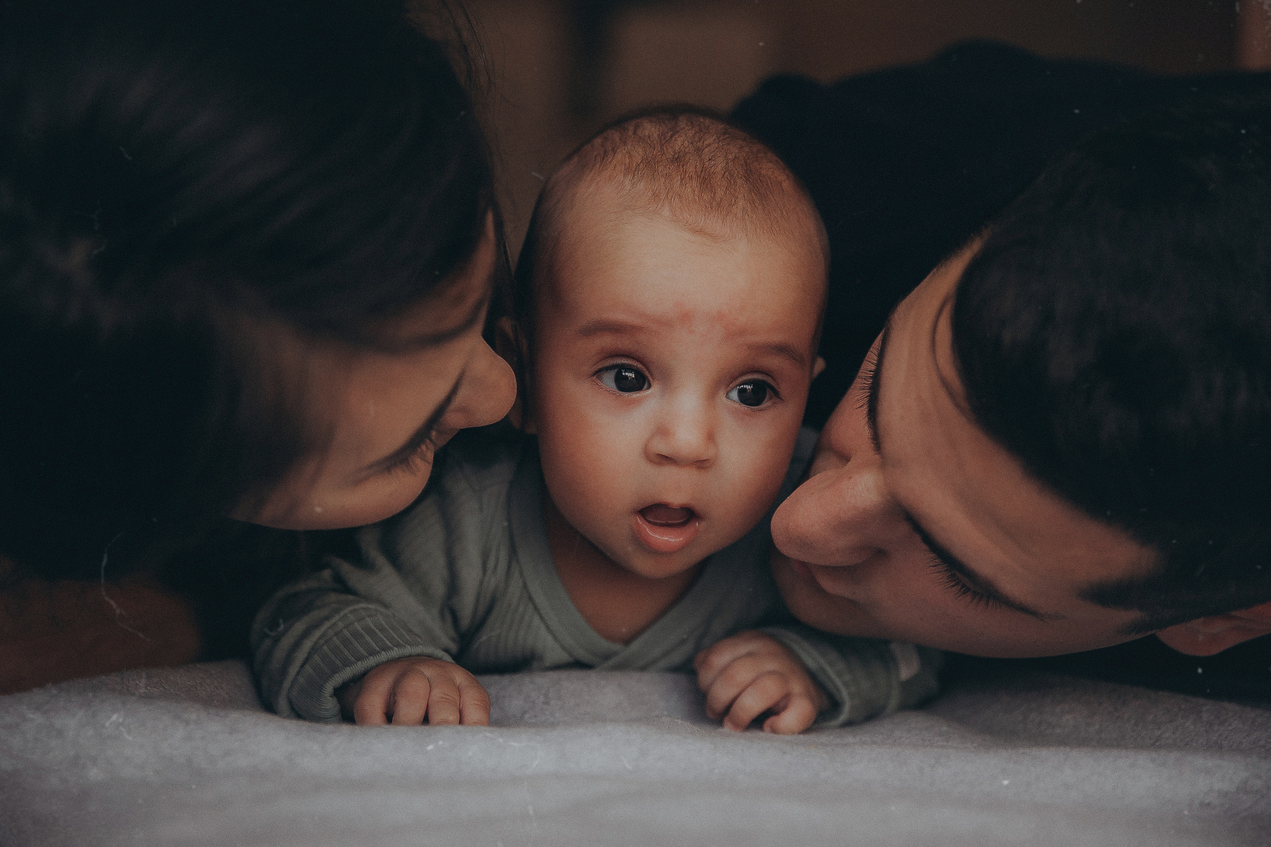 Екатерина, Андрей и Даниил домашняя фотосессия. Семейный фотограф, фотограф новорожденных в Москве, Анастасия Федяева