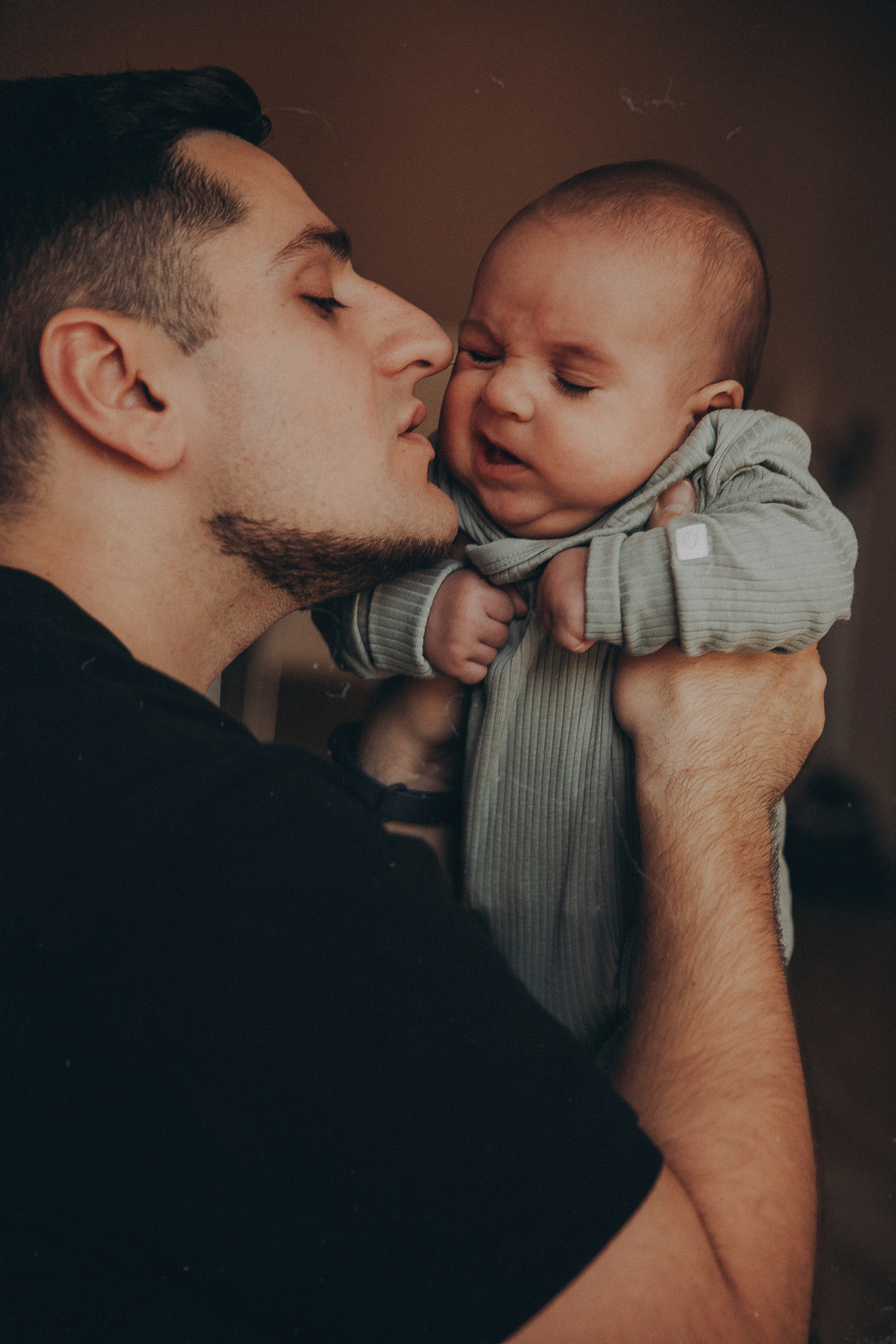 Екатерина, Андрей и Даниил домашняя фотосессия. Семейный фотограф, фотограф новорожденных в Москве, Анастасия Федяева
