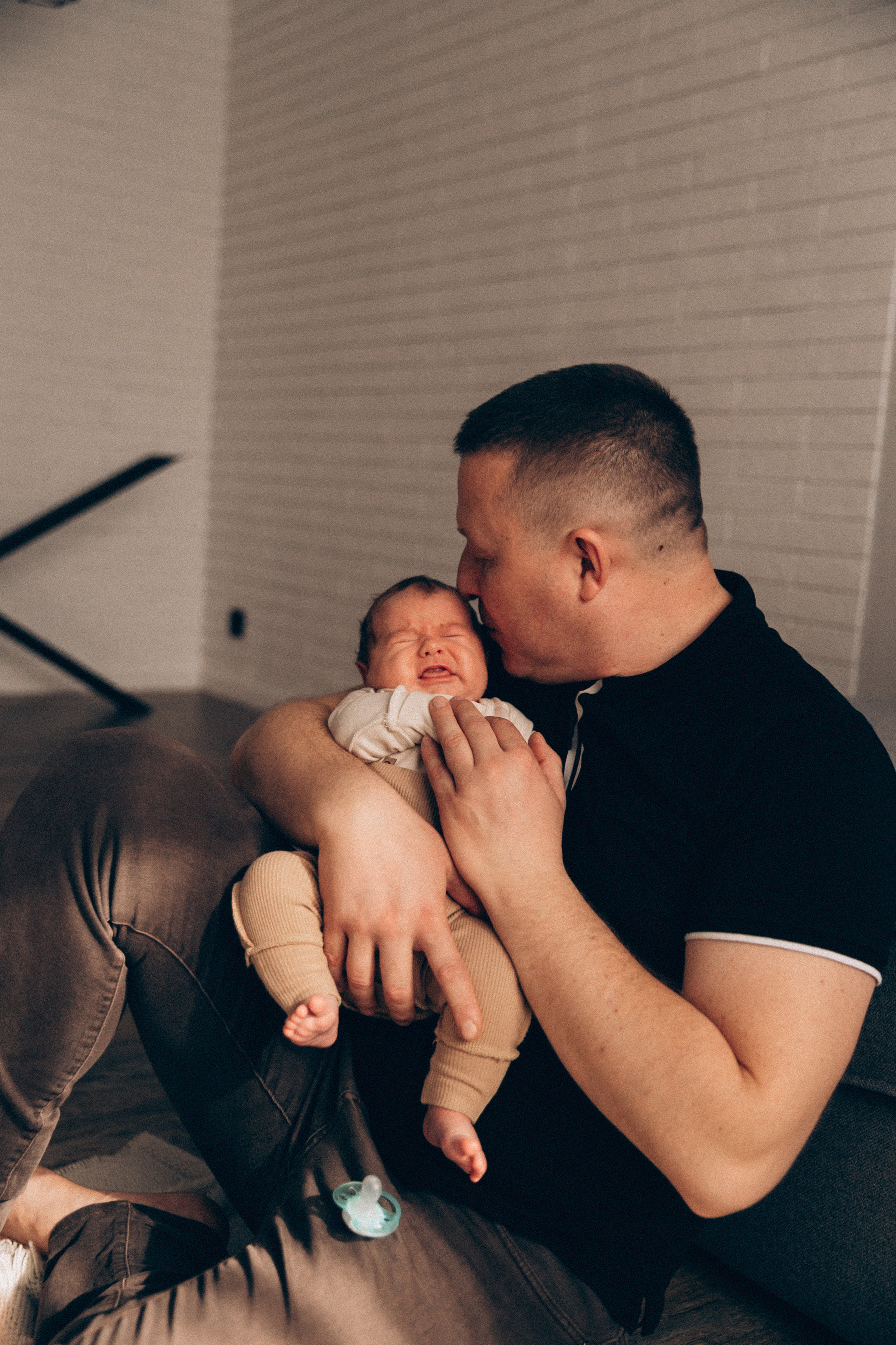 Домашняя фотосессия. Семейный фотограф, фотограф новорожденных в Москве, Анастасия Федяева